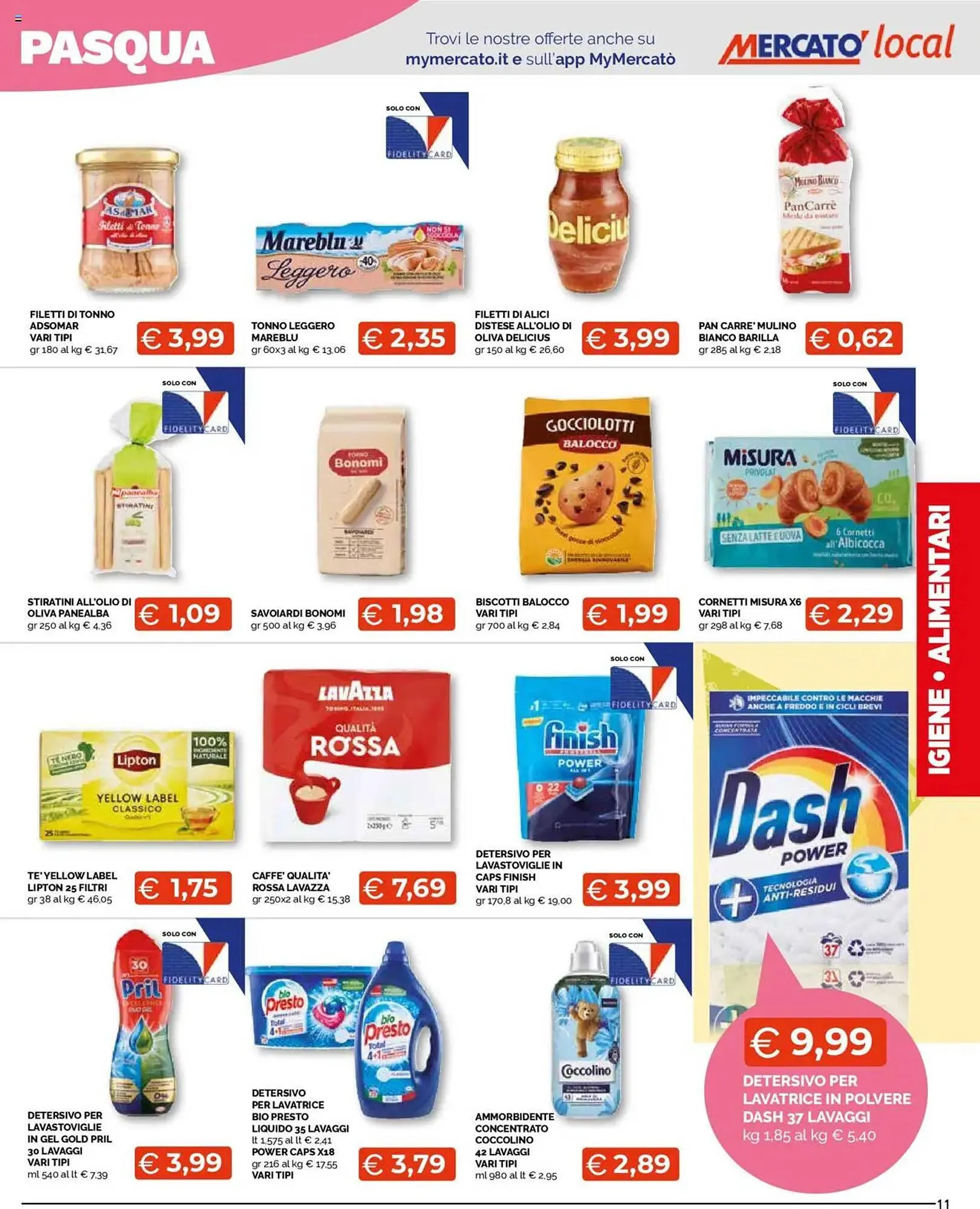 Volantino Mercatò Local da 7 aprile a 21 aprile di 2025 - Pagina del volantino 11