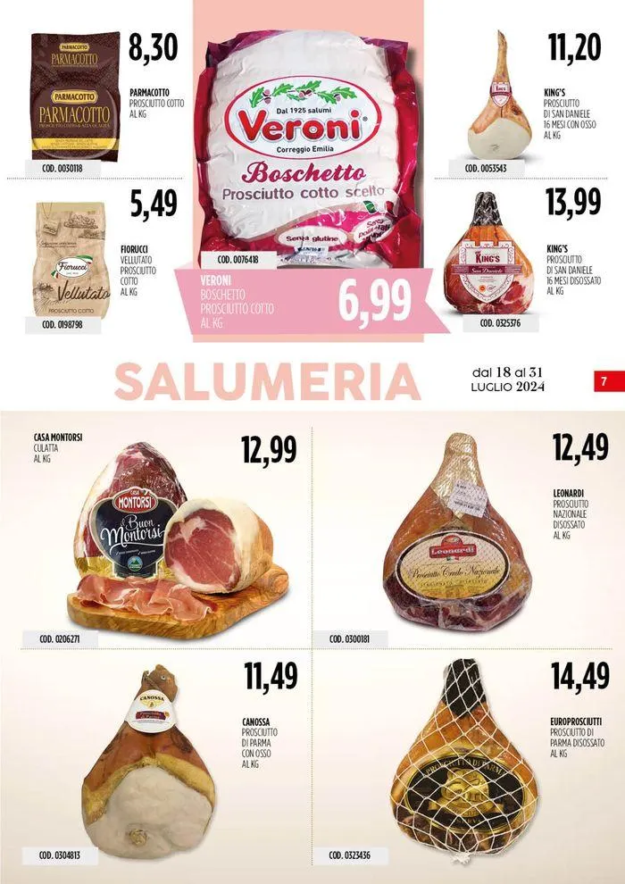 Carico Cash & Carry da 18 luglio a 31 luglio di 2024 - Pagina del volantino 7