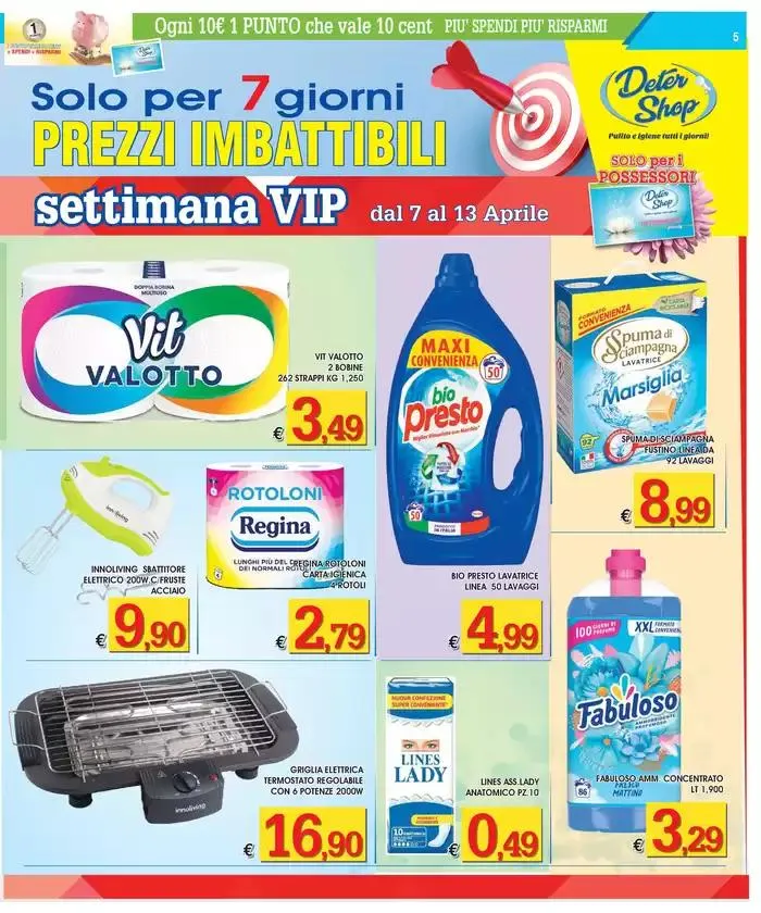 Grandi offerte di primavera da 1 aprile a 30 aprile di 2025 - Pagina del volantino 5