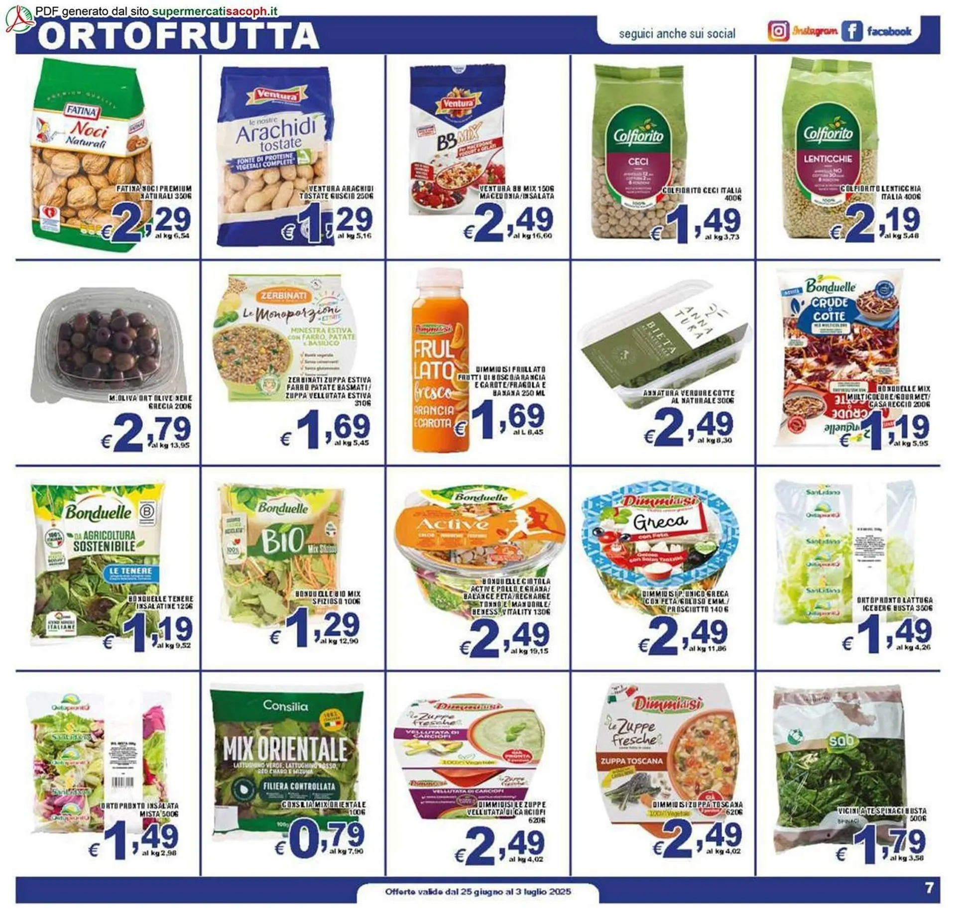 Volantino Sacoph da 25 giugno a 3 luglio di 2025 - Pagina del volantino 7