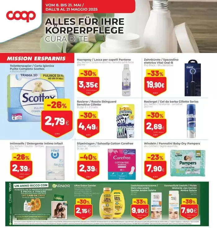 30% 40% 5% rabatt auf grosse marken da 8 maggio a 21 maggio di 2025 - Pagina del volantino 18