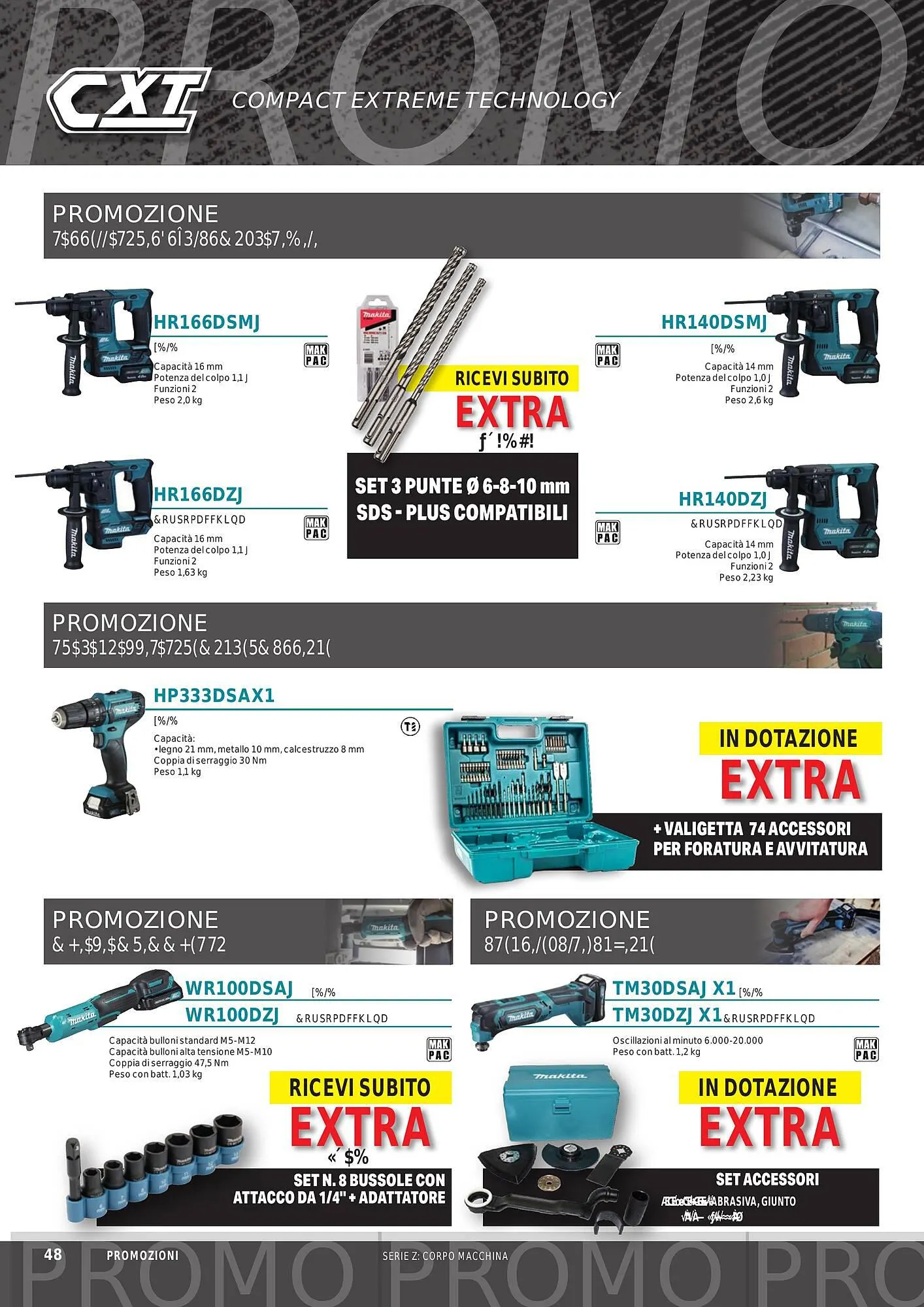 Volantino Makita da 1 ottobre a 31 marzo di 2024 - Pagina del volantino 50