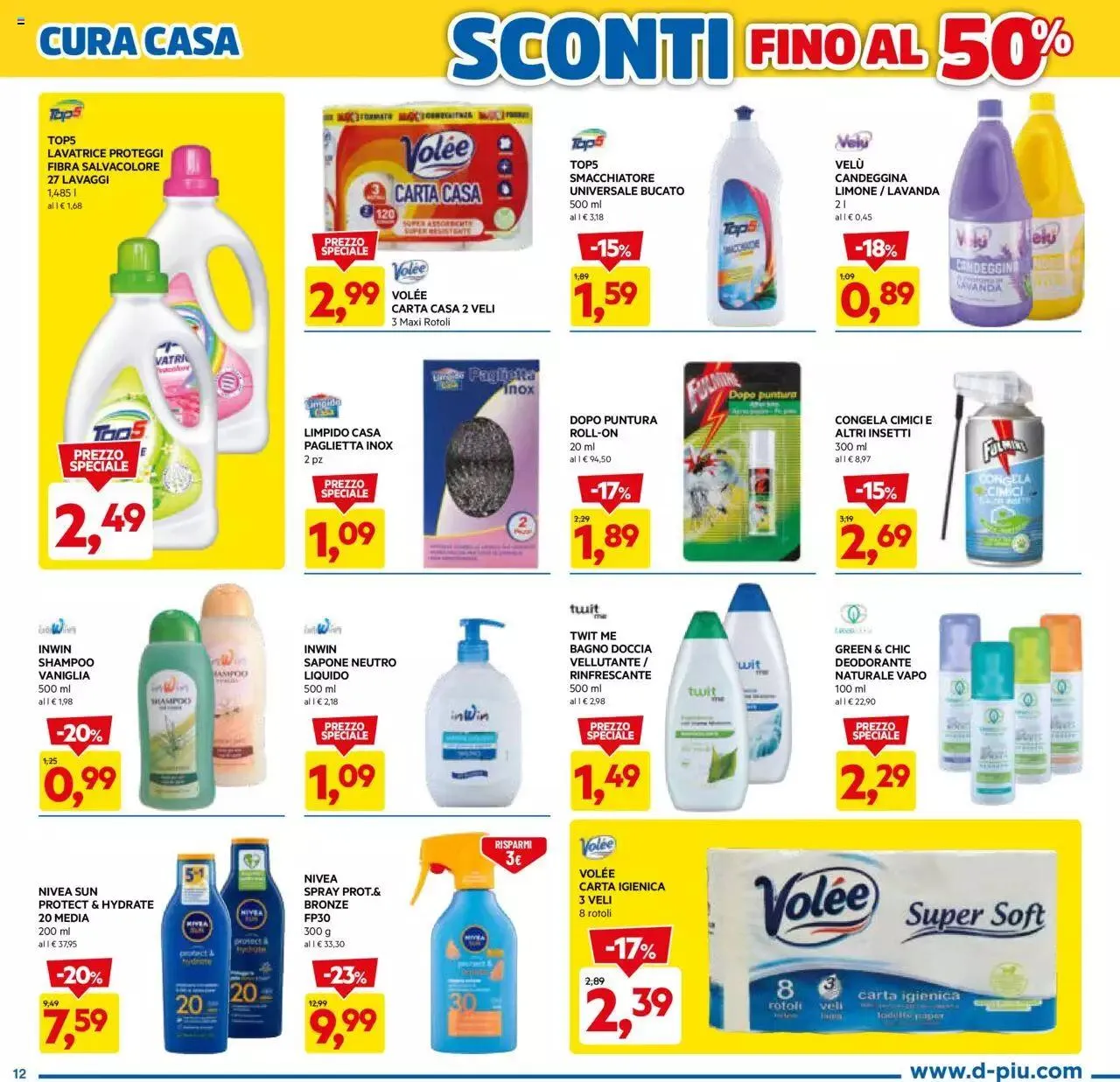 Volantino D Più da 10 luglio a 23 luglio di 2023 - Pagina del volantino 12