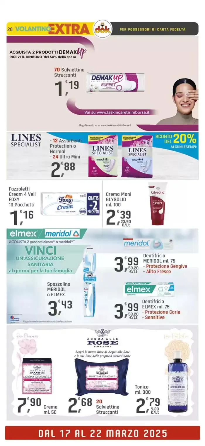 Tanti prodotti scontati da 13 marzo a 22 marzo di 2025 - Pagina del volantino 20