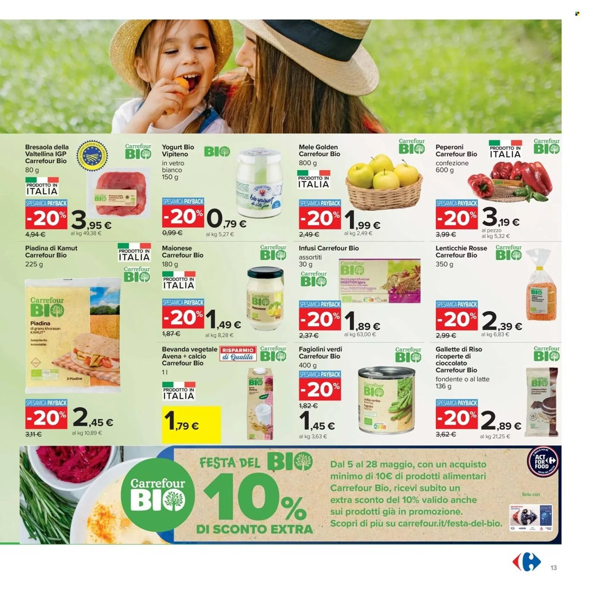 Volantino Carrefour Iper da 16 maggio a 28 maggio di 2025 - Pagina del volantino 13
