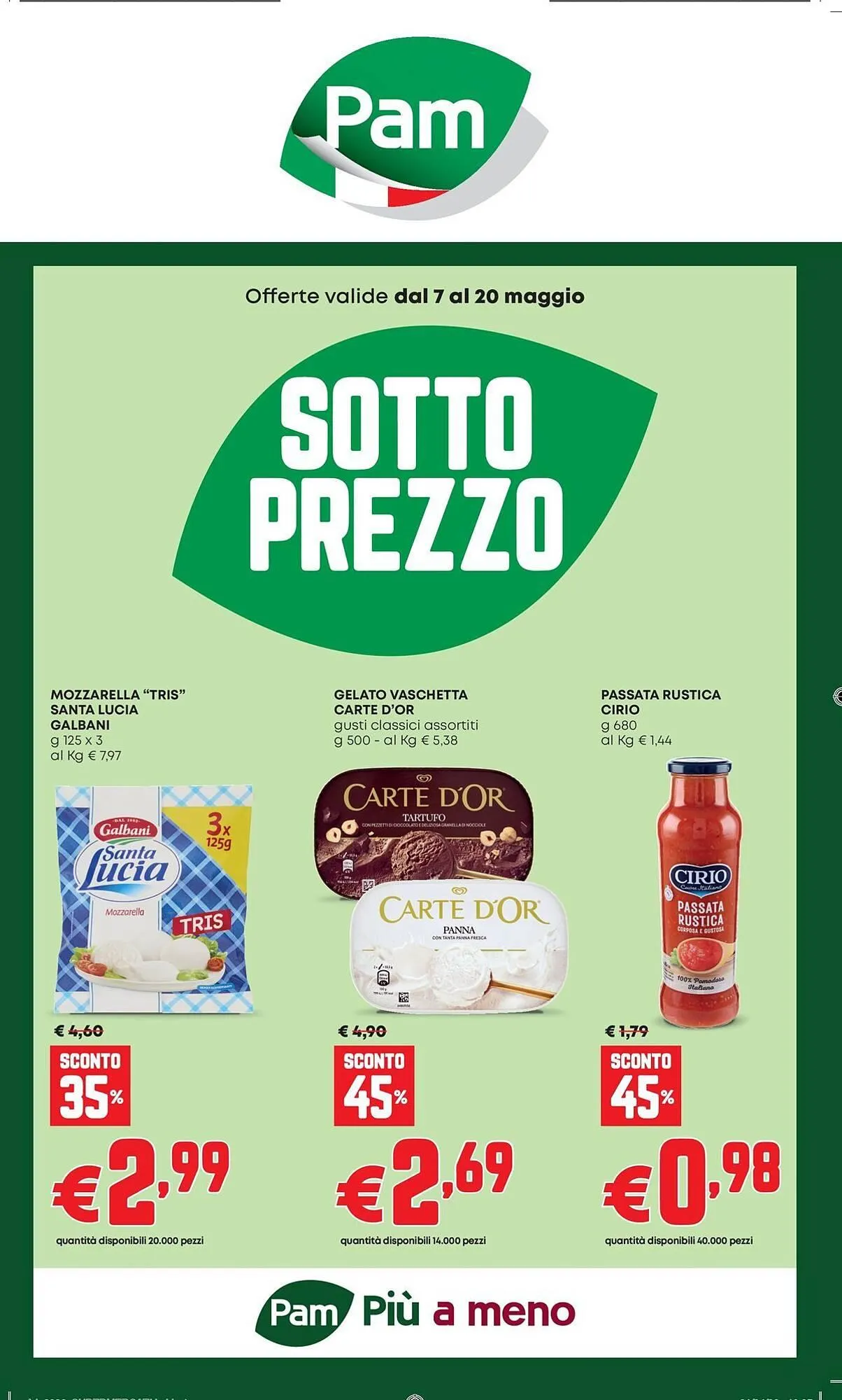 Volantino Pam da 7 maggio a 20 maggio di 2026 - Pagina del volantino 1
