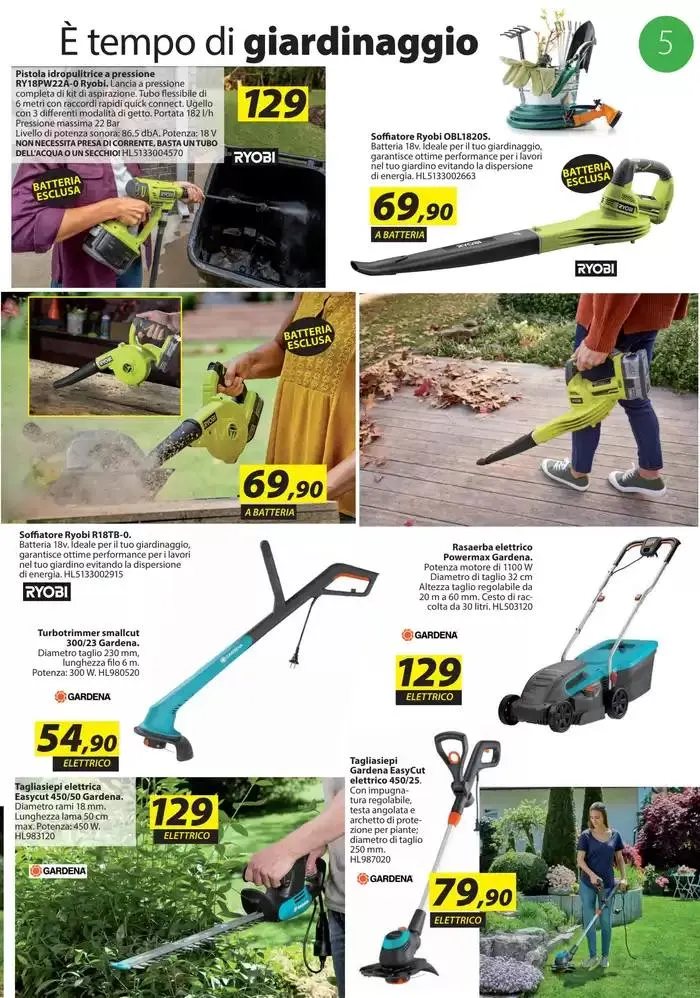 I prodotti preferiti del tuo giardino da 1 aprile a 5 aprile di 2025 - Pagina del volantino 5