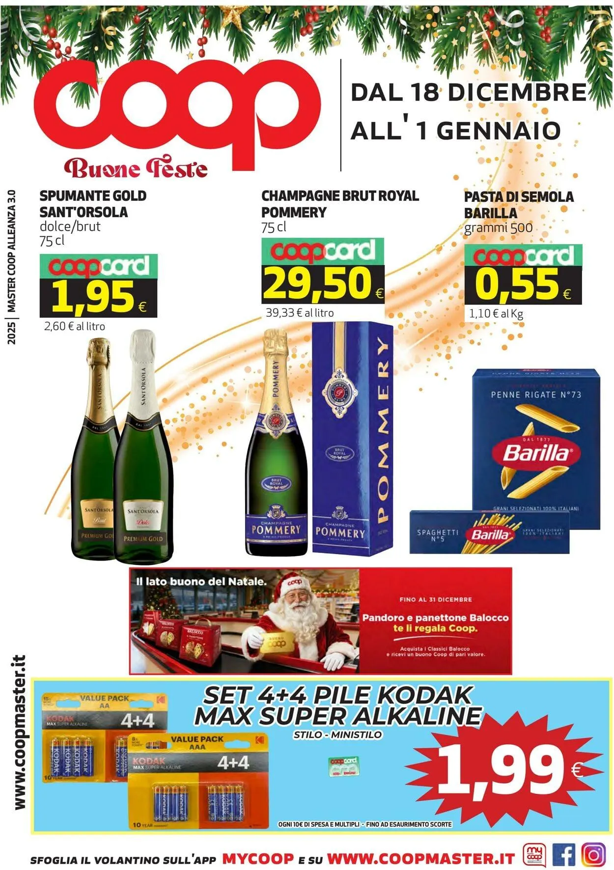 Coop Volantino attuale da 18 dicembre a 1 gennaio di 2026 - Pagina del volantino 1