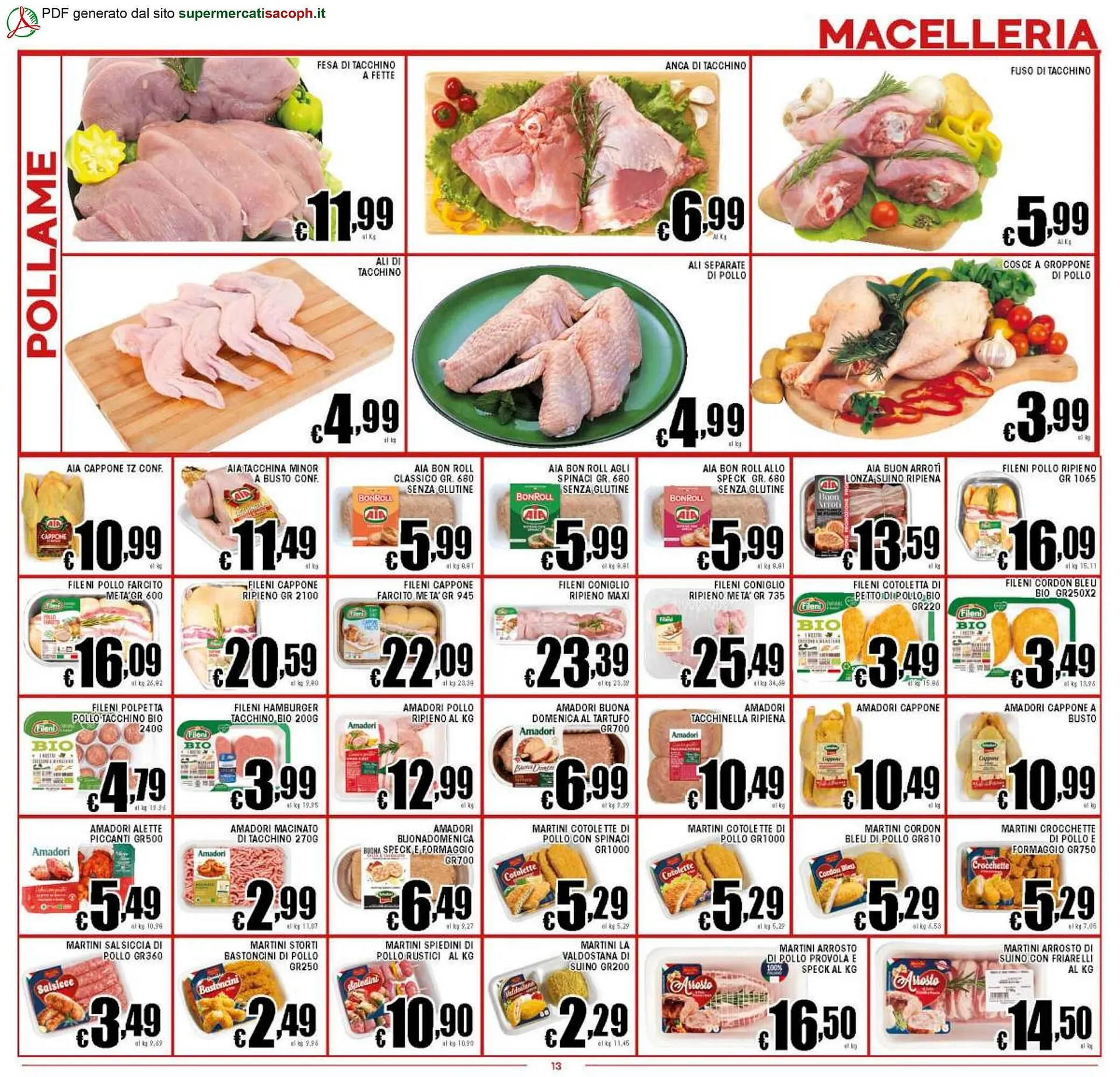 Volantino Sacoph da 16 dicembre a 24 dicembre di 2025 - Pagina del volantino 13