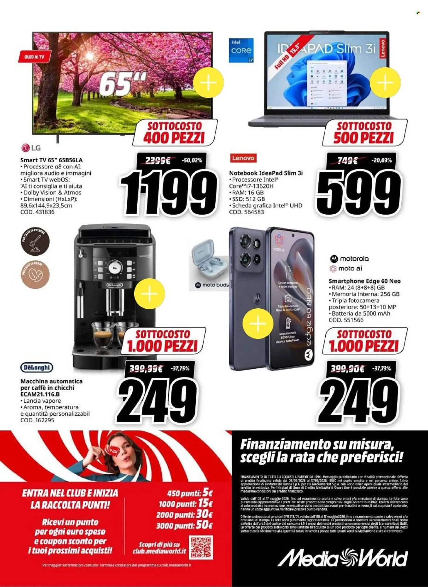 Volantino MediaWorld da 8 maggio a 17 maggio di 2026 - Pagina del volantino 34
