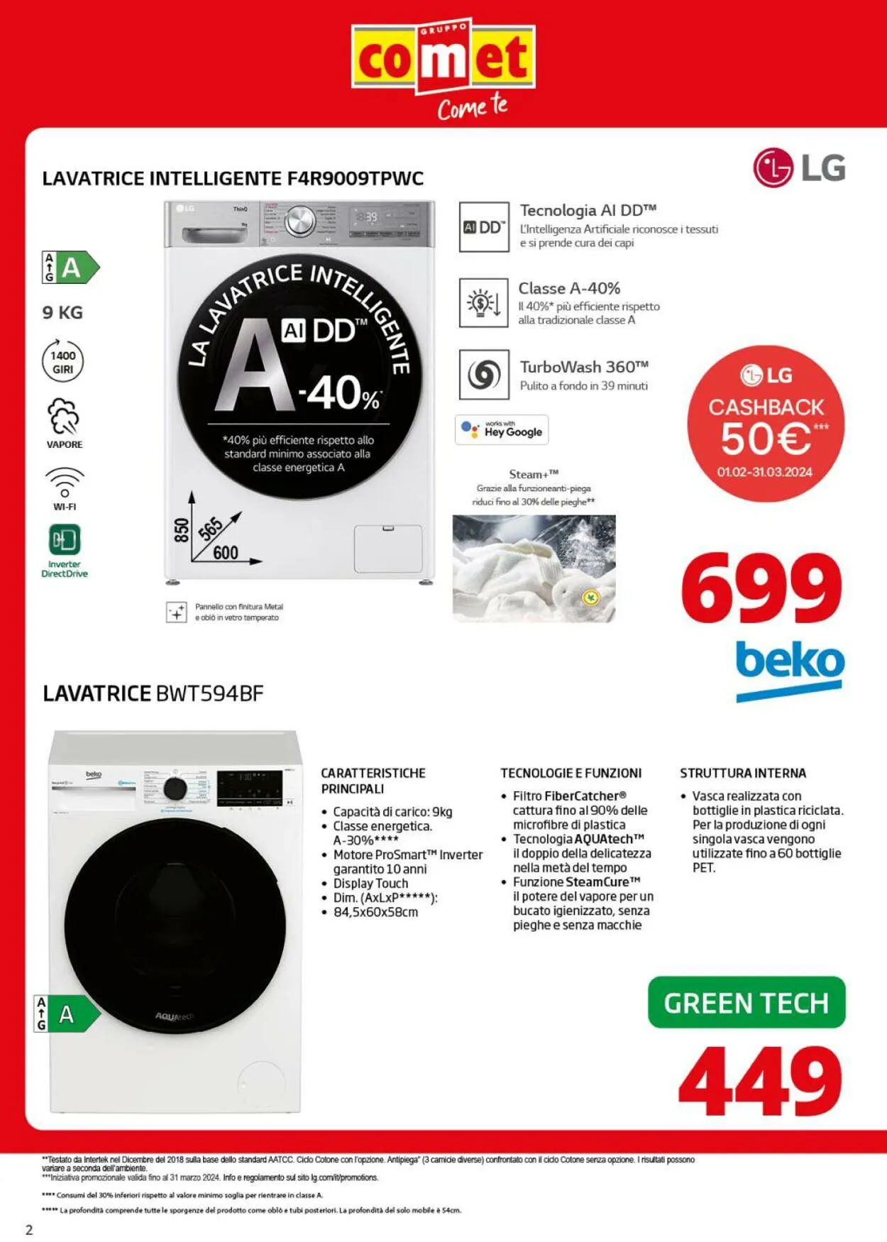Comet Volantino attuale da 29 febbraio a 13 marzo di 2024 - Pagina del volantino 2