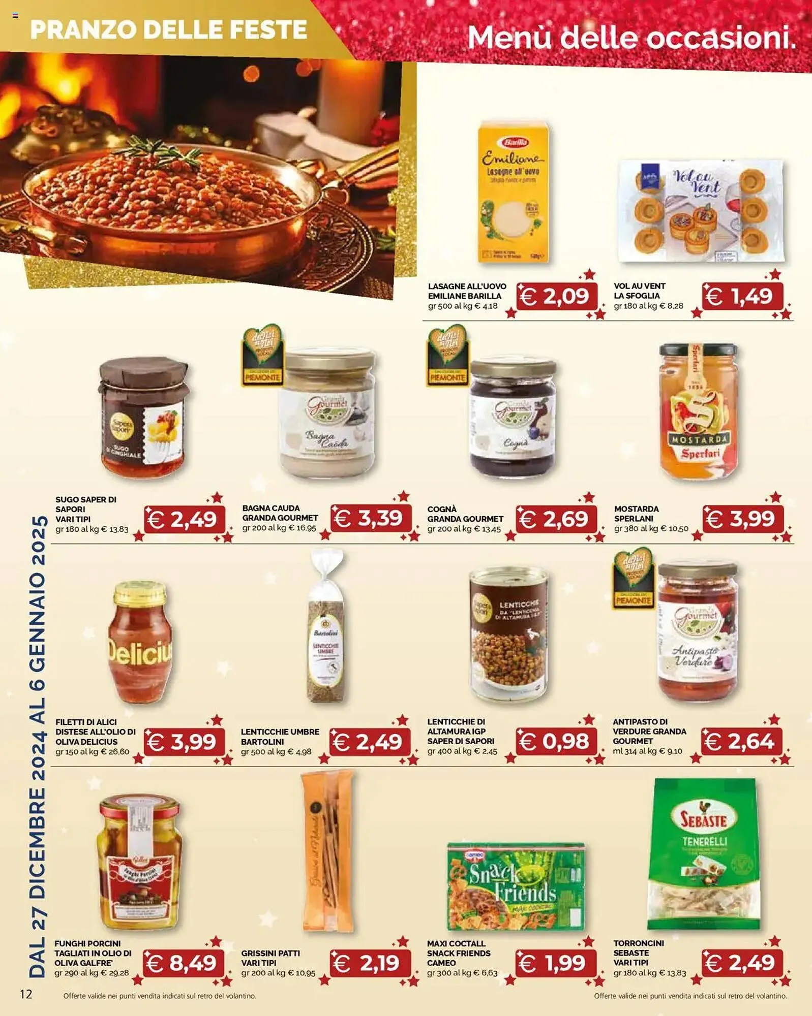 Volantino Mercatò Big da 27 dicembre a 6 gennaio di 2025 - Pagina del volantino 12