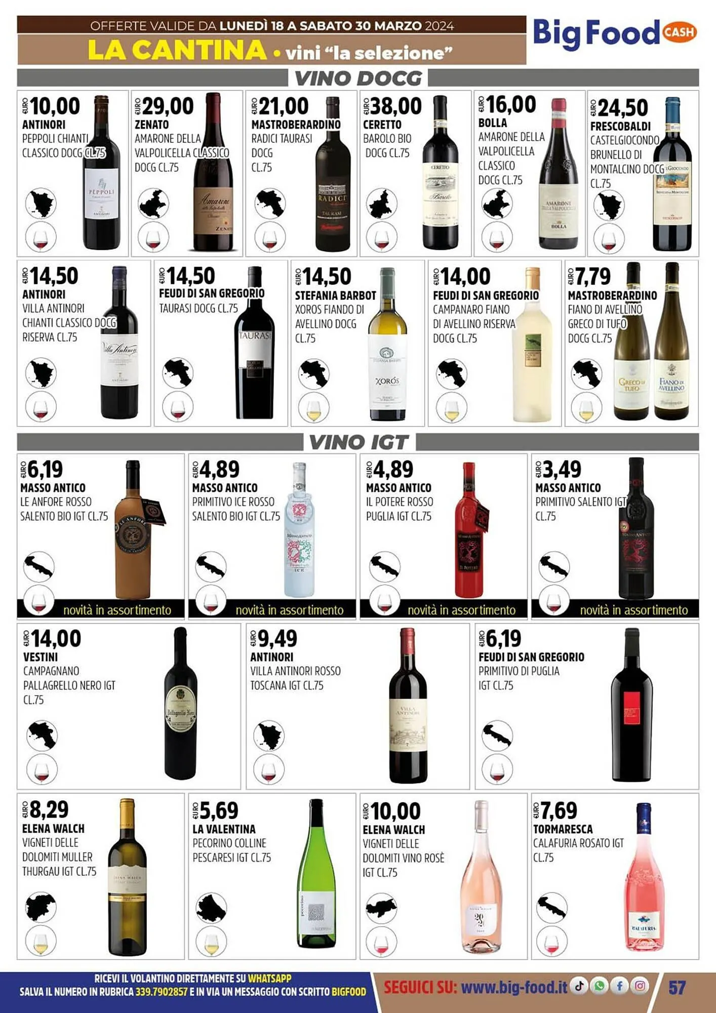 Volantino Big Food da 18 marzo a 30 marzo di 2024 - Pagina del volantino 57