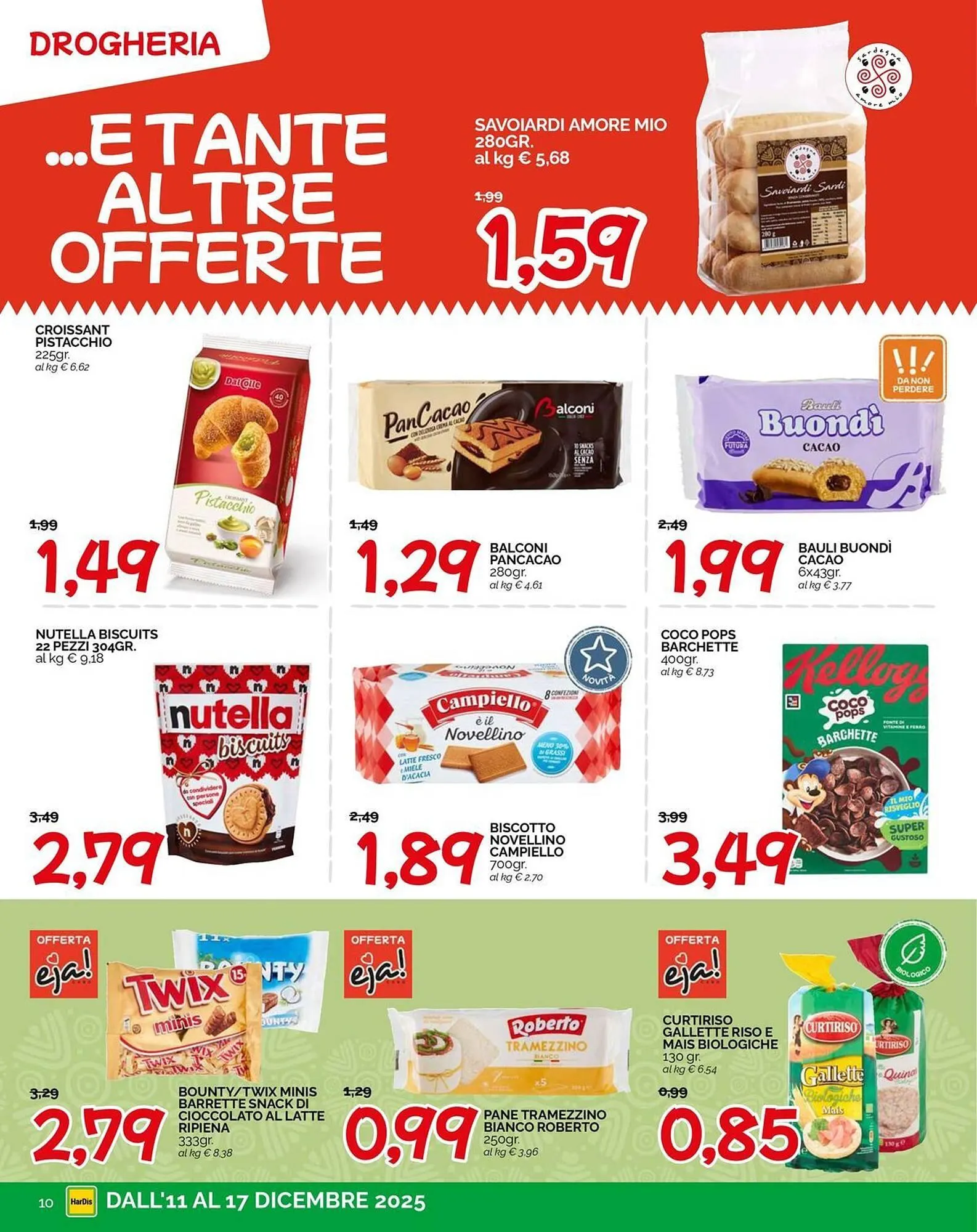Volantino Hardis da 11 dicembre a 17 dicembre di 2025 - Pagina del volantino 10