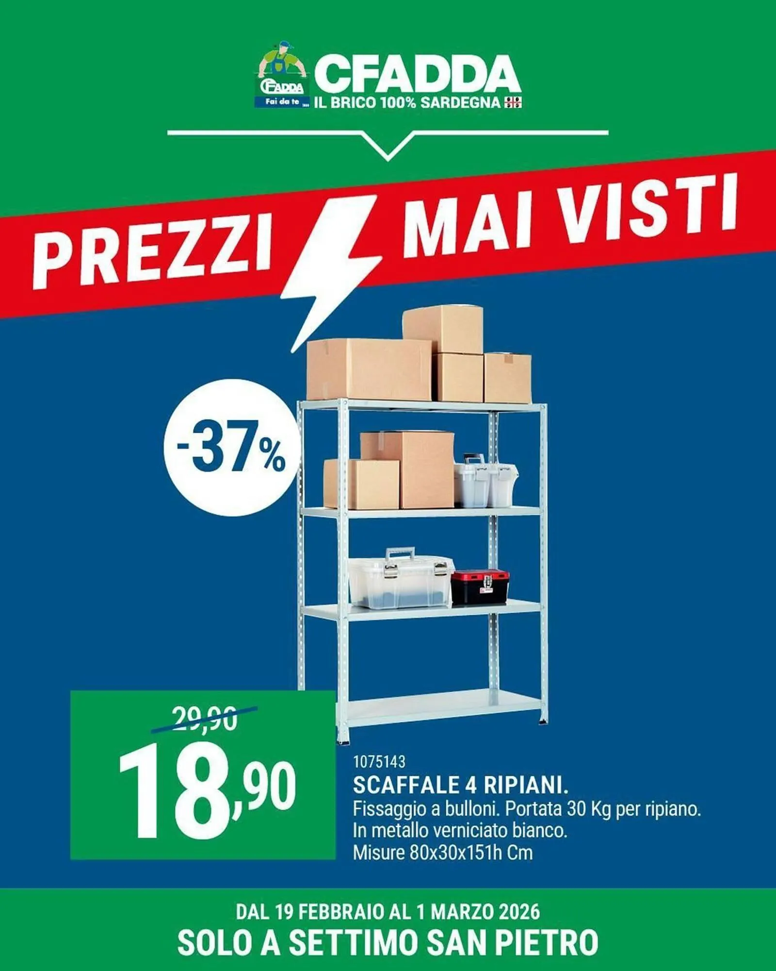 Volantino Cfadda da 23 febbraio a 1 marzo di 2026 - Pagina del volantino 1