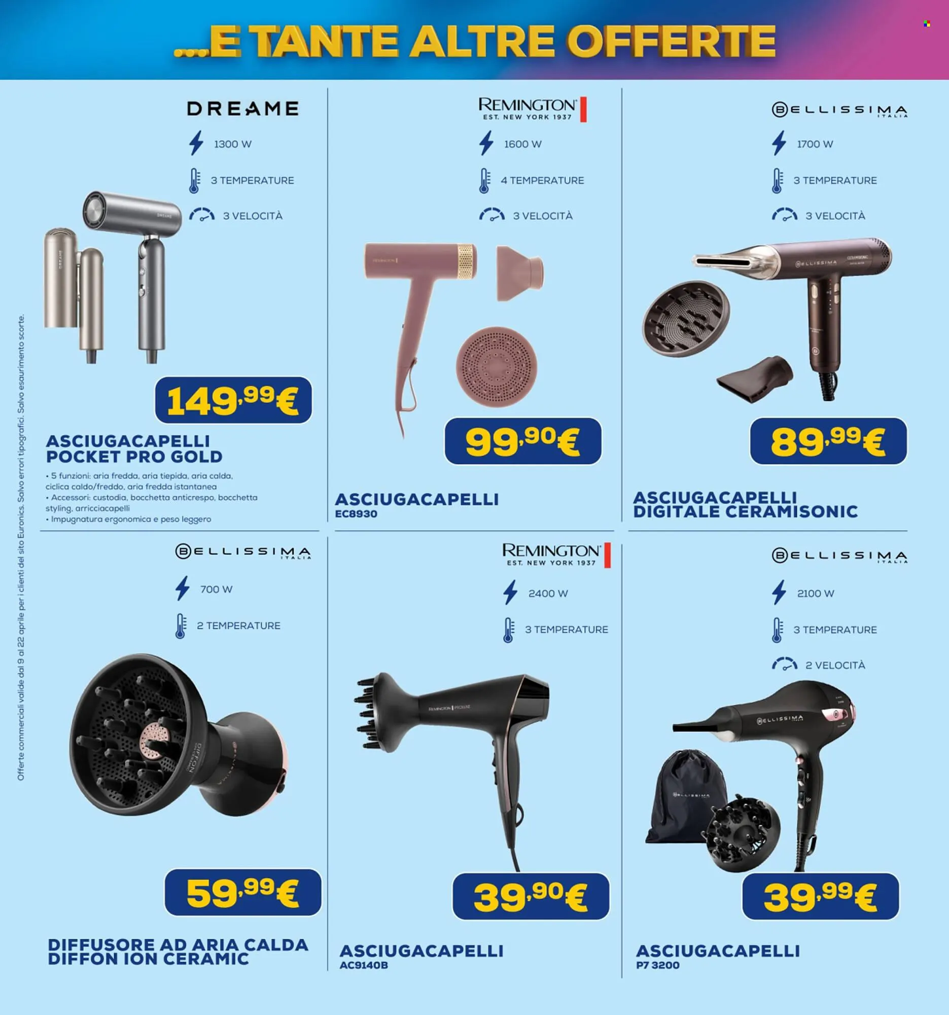 Volantino Euronics da 9 aprile a 22 aprile di 2026 - Pagina del volantino 48