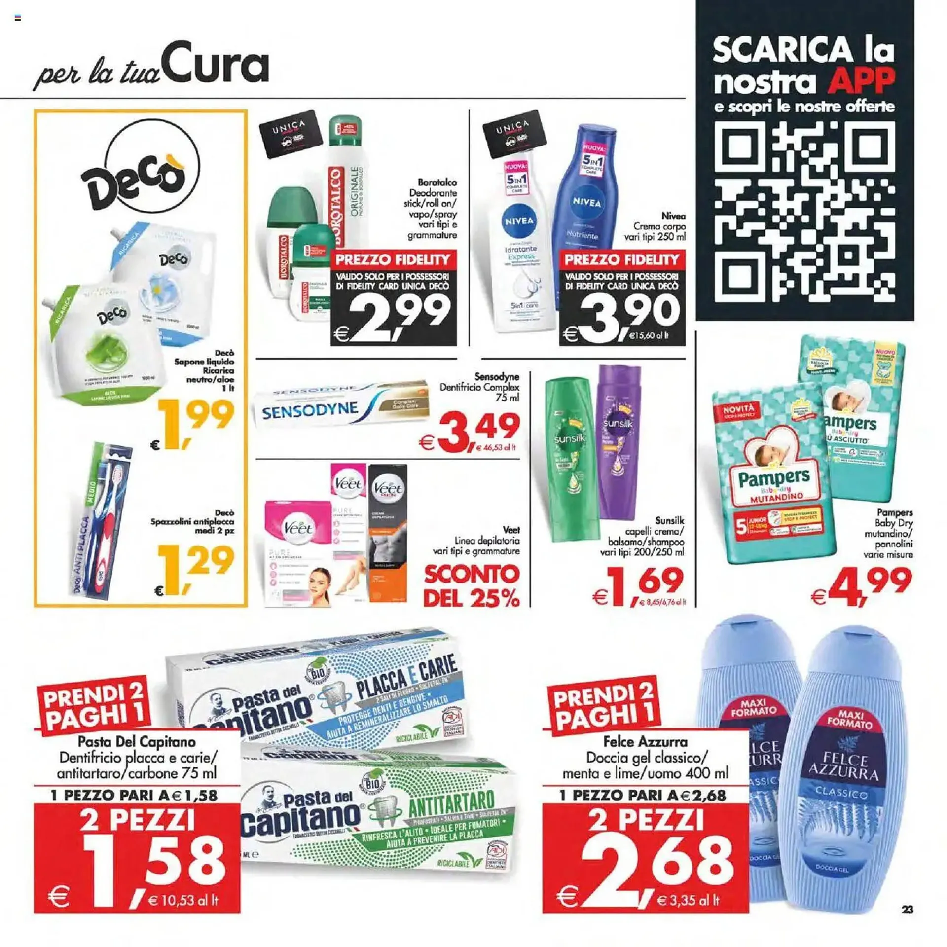 Volantino Deco Supermercati da 4 luglio a 13 luglio di 2025 - Pagina del volantino 23