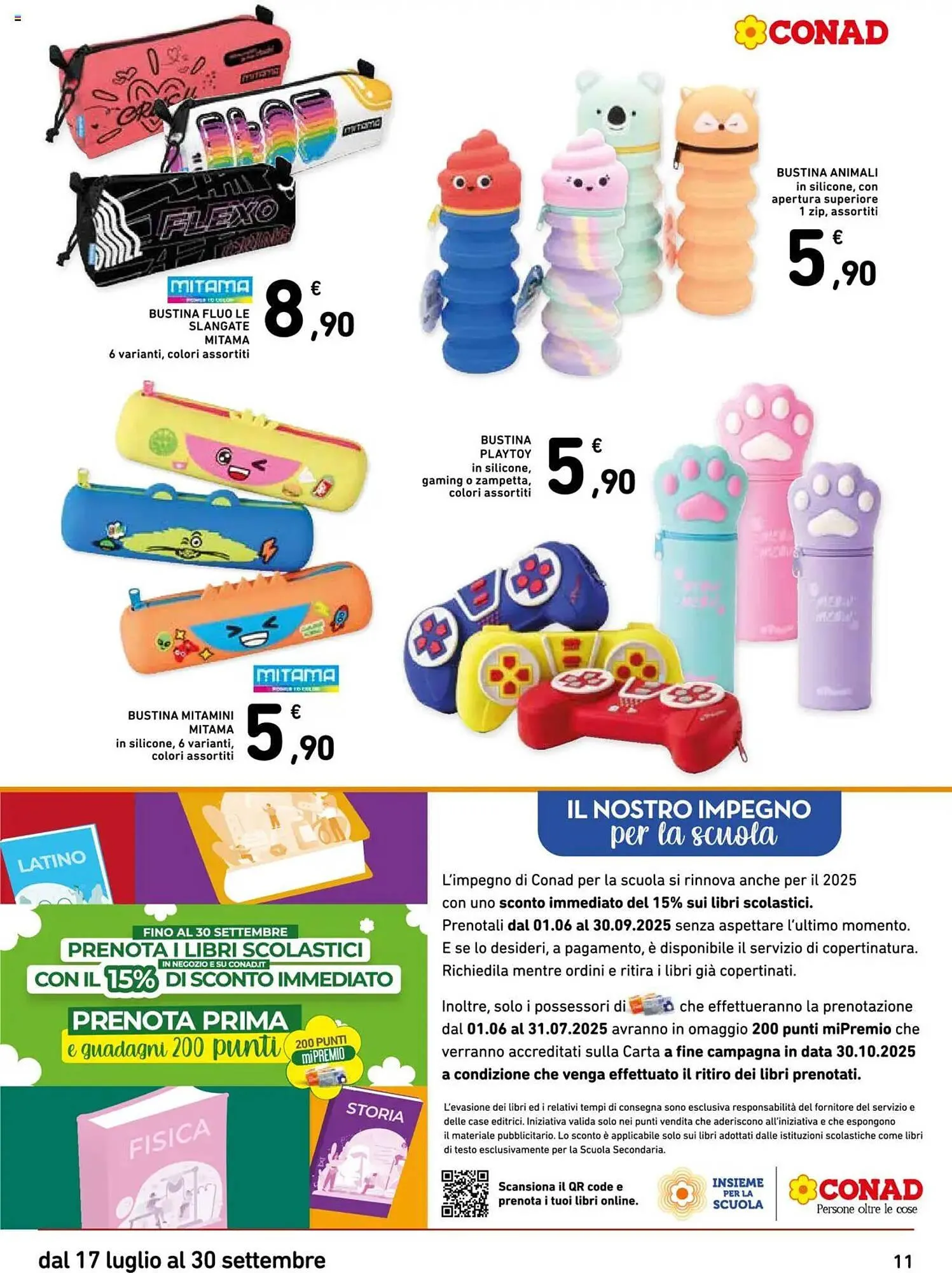 Volantino Conad da 17 luglio a 30 settembre di 2025 - Pagina del volantino 11