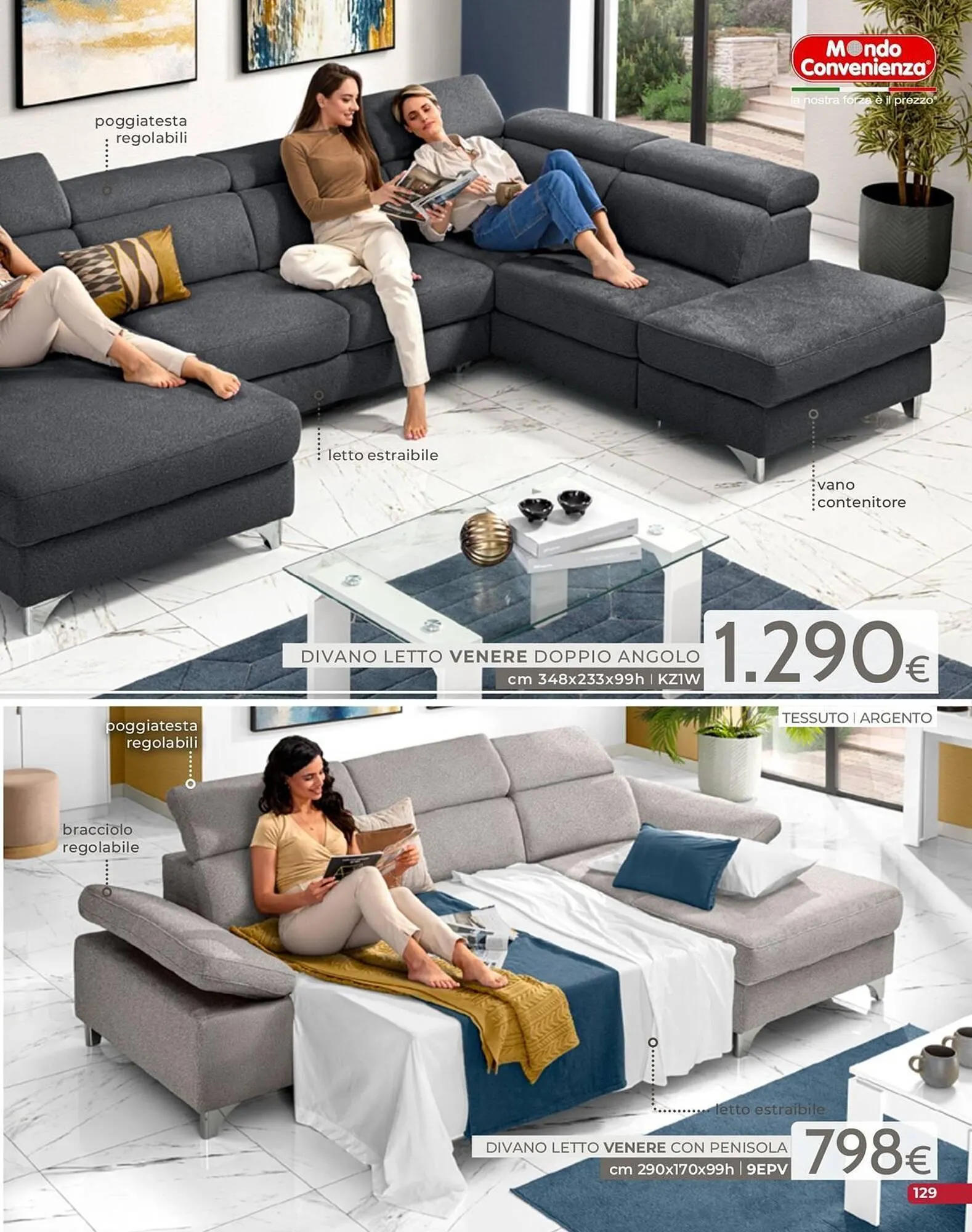 volantino Mondo Convenienza da 1 settembre a 31 dicembre di 2025 - Pagina del volantino 131