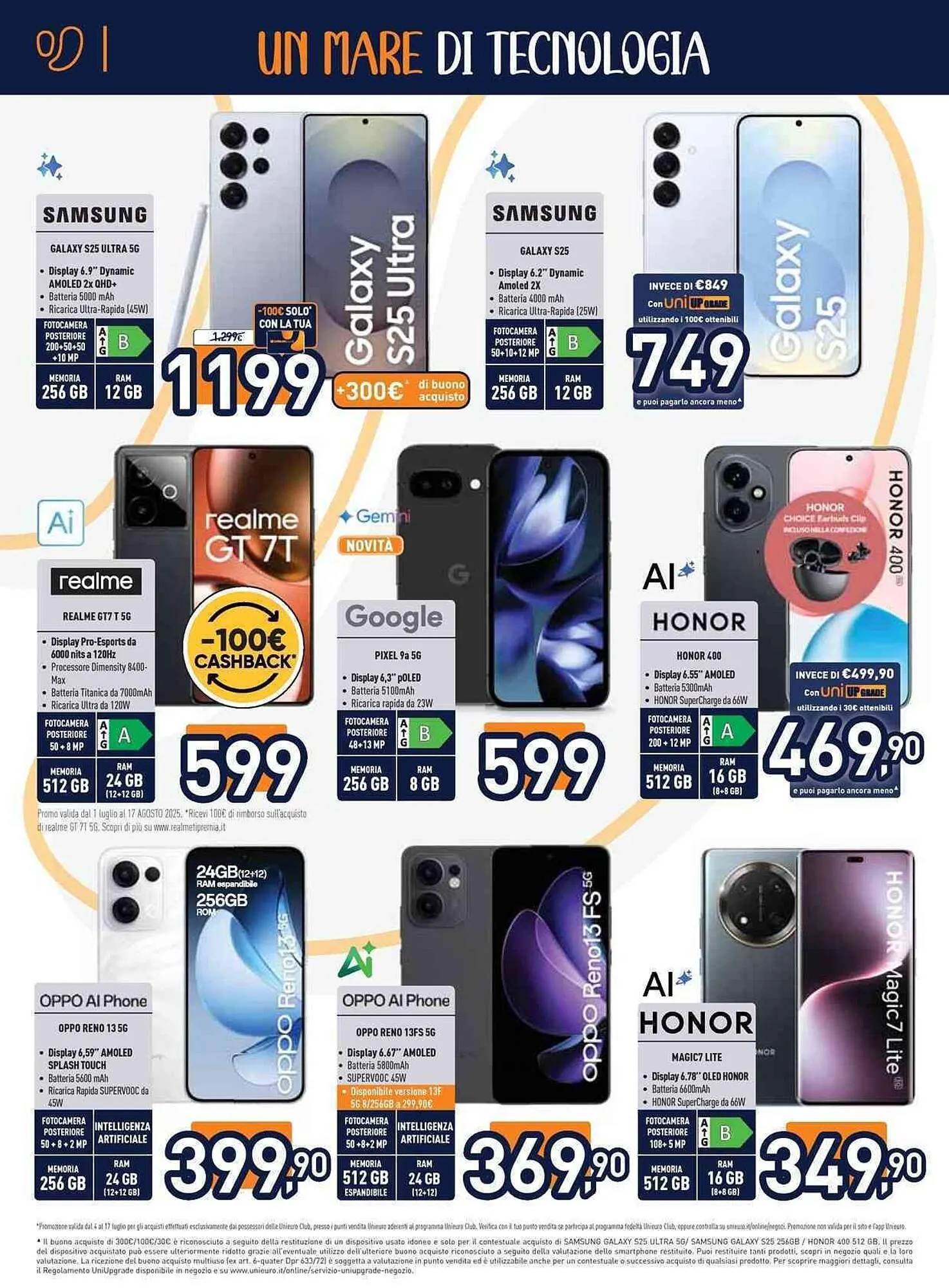 Volantino Unieuro da 4 luglio a 17 luglio di 2025 - Pagina del volantino 6
