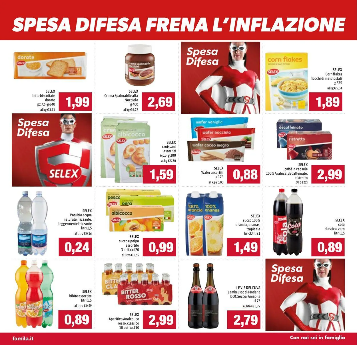 Famila Volantino attuale da 11 gennaio a 24 gennaio di 2024 - Pagina del volantino 8
