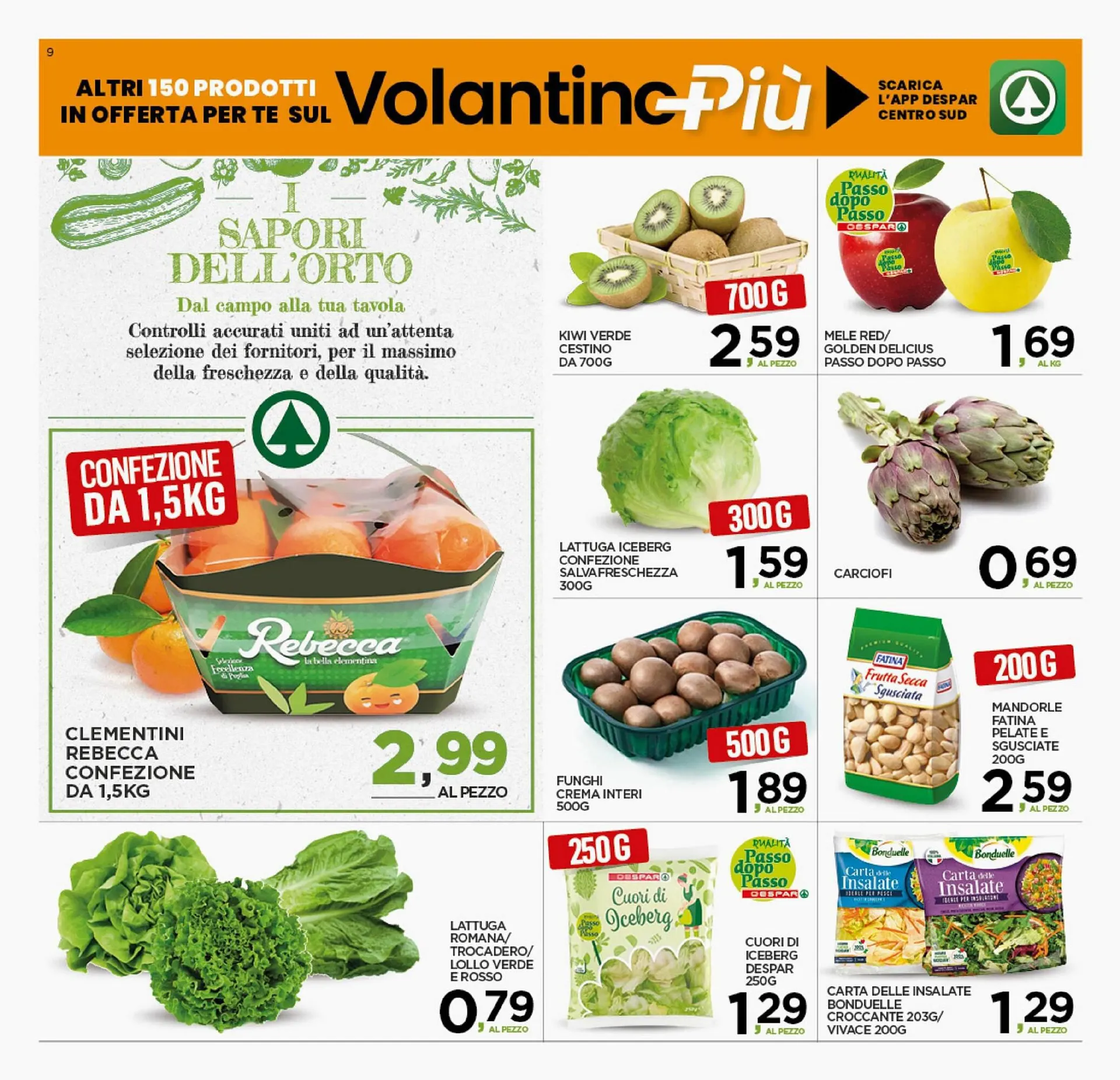 Volantino Iperspar da 22 gennaio a 31 gennaio di 2024 - Pagina del volantino 9