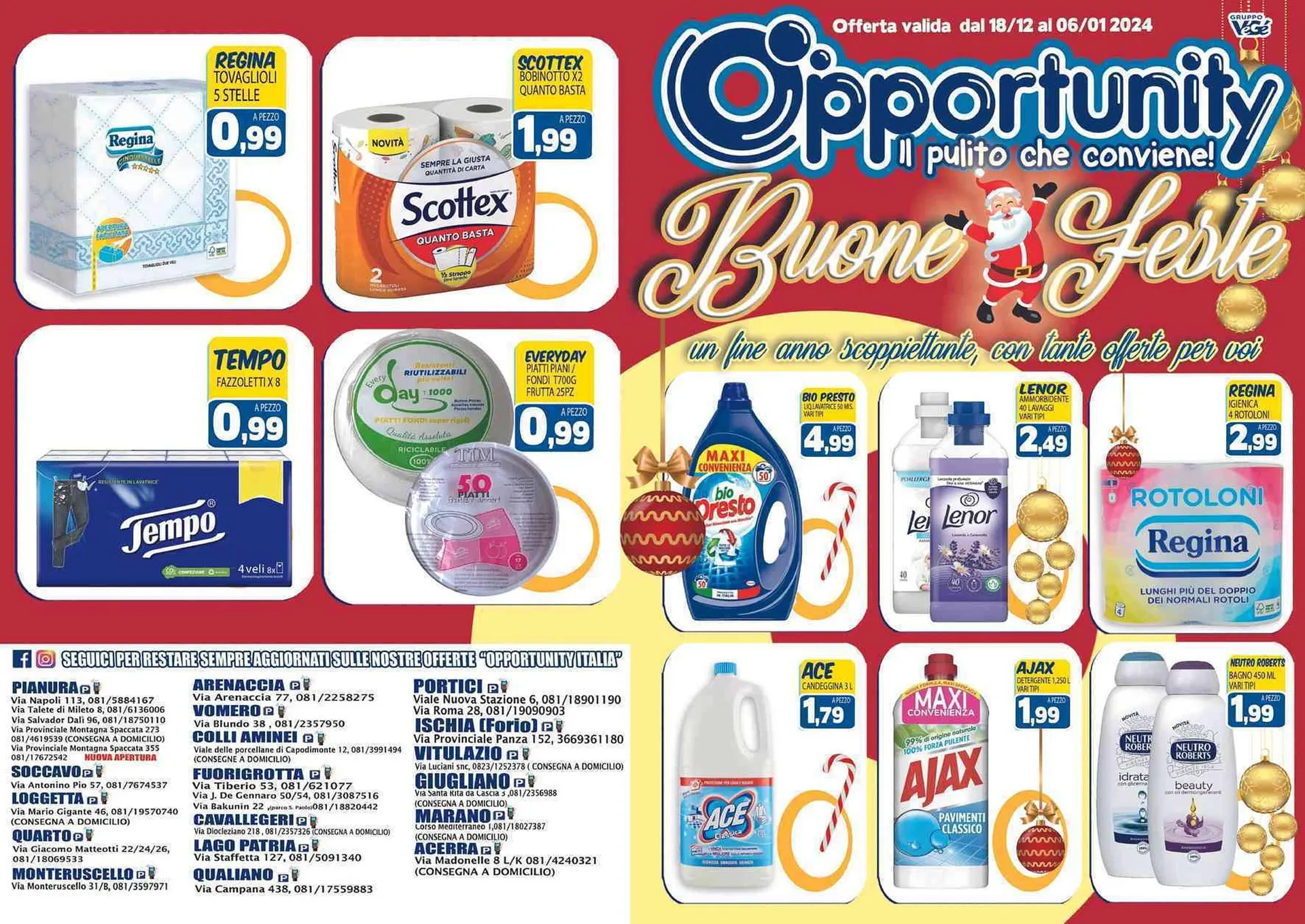 Volantino Opportunity Shop da 18 dicembre a 6 gennaio di 2024 - Pagina del volantino 1