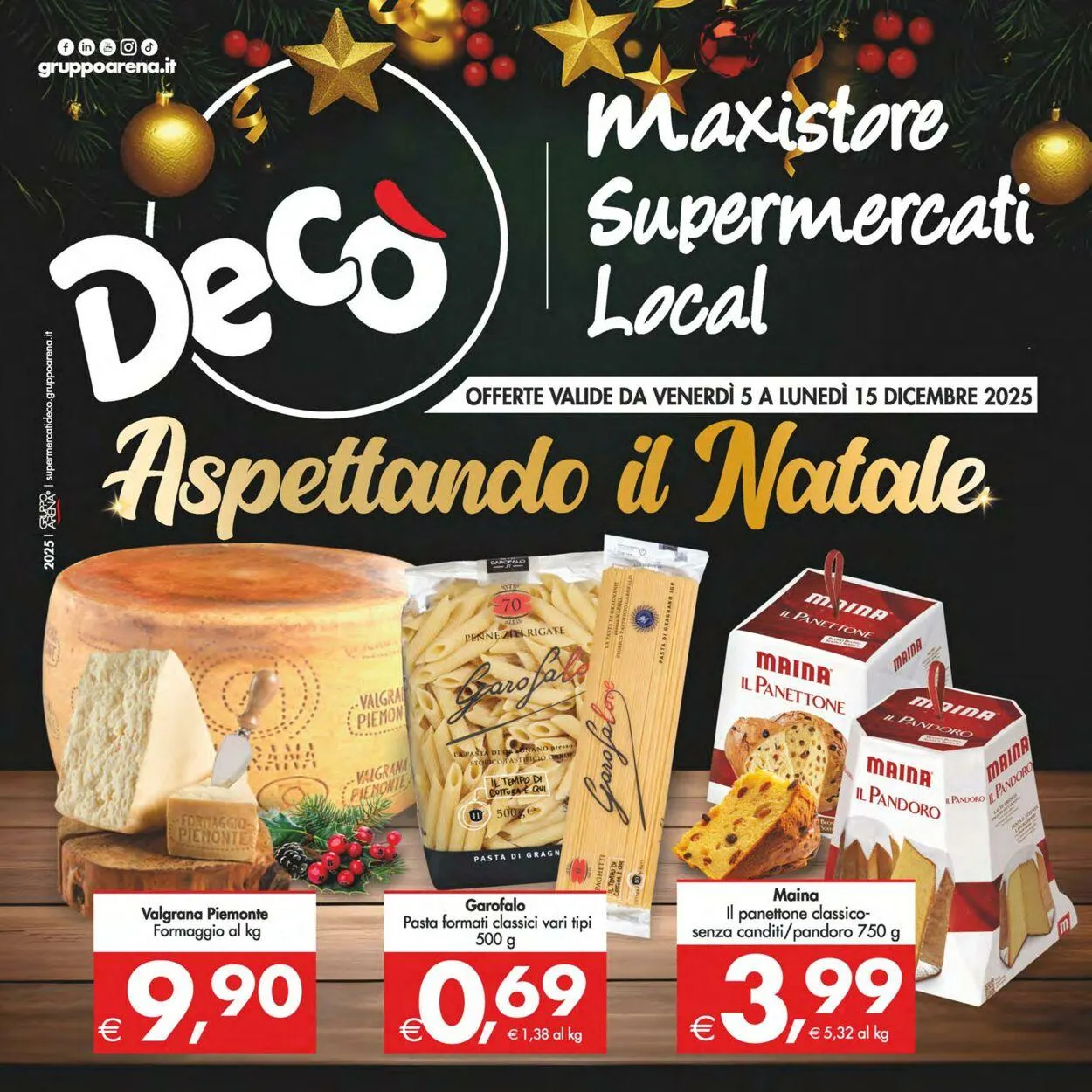 Deco Volantino attuale da 5 dicembre a 15 dicembre di 2025 - Pagina del volantino 1