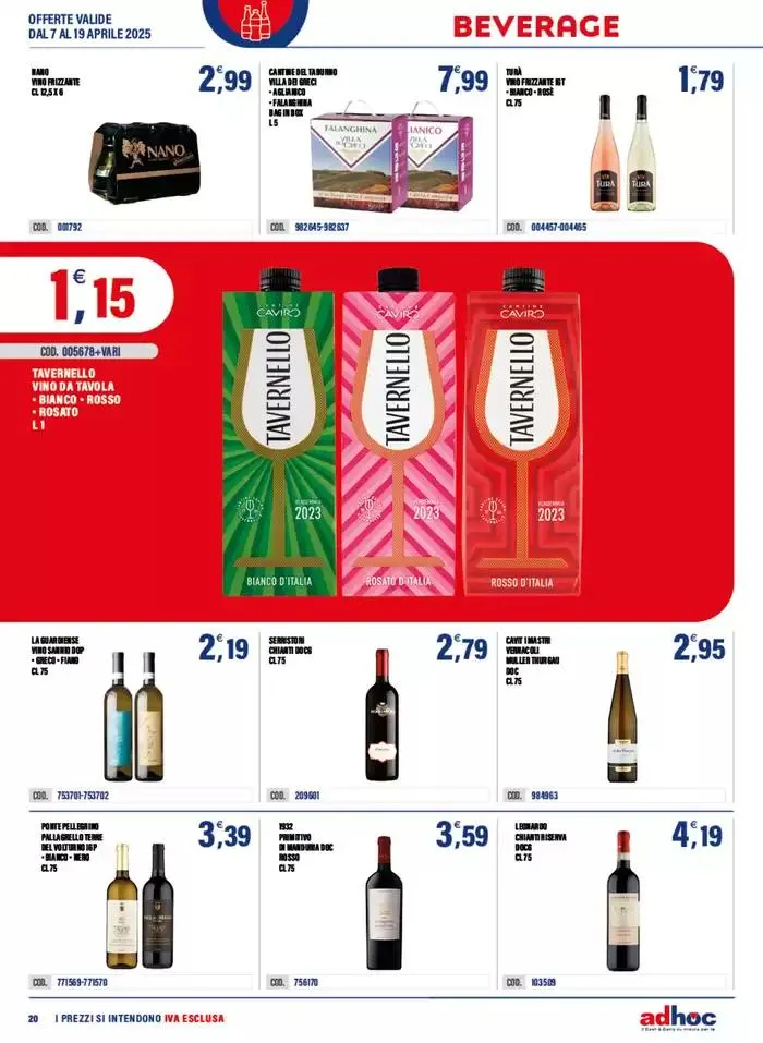 Buona pasqua da 7 aprile a 19 aprile di 2025 - Pagina del volantino 20