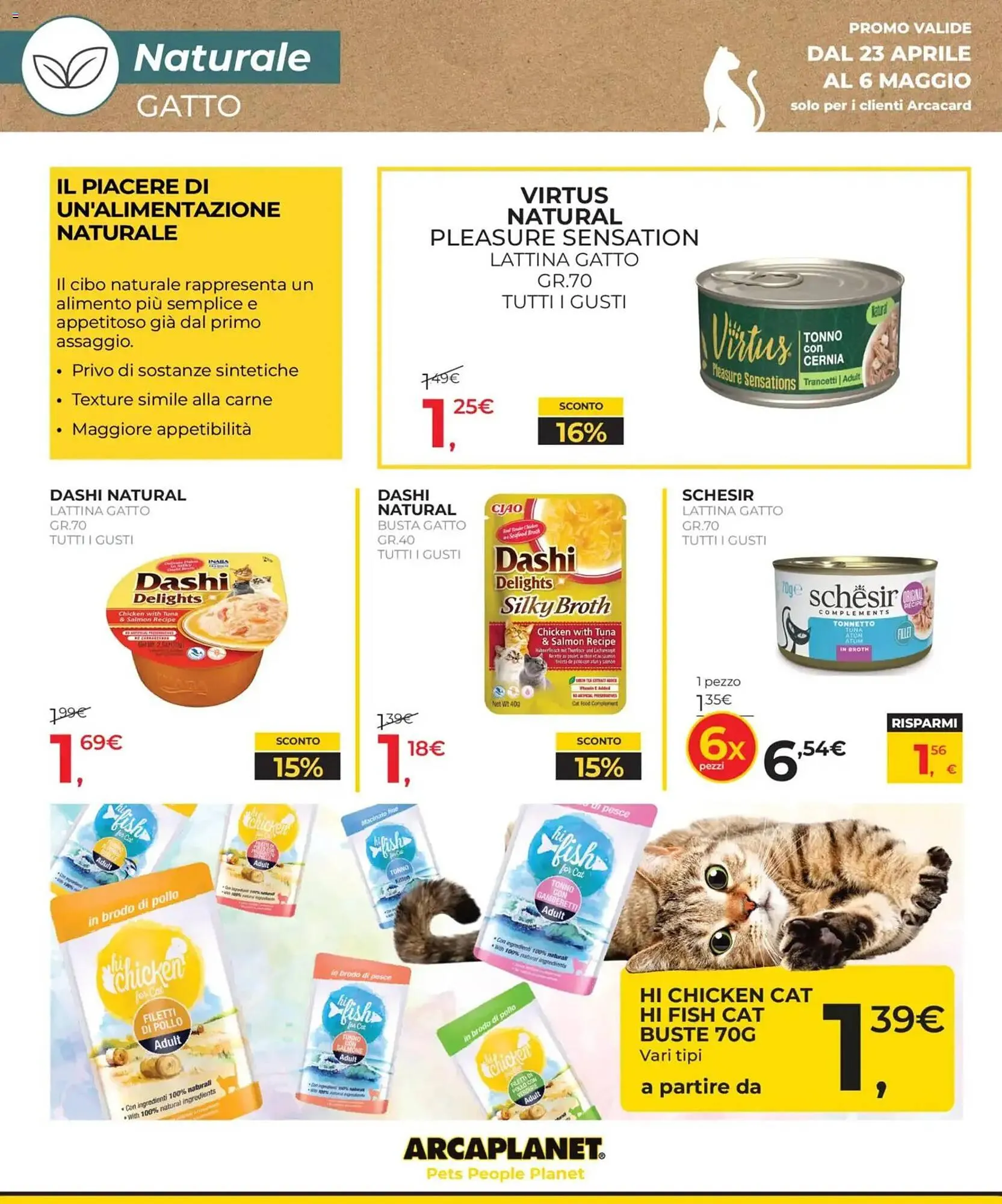 Volantino Arcaplanet da 23 aprile a 6 maggio di 2026 - Pagina del volantino 8