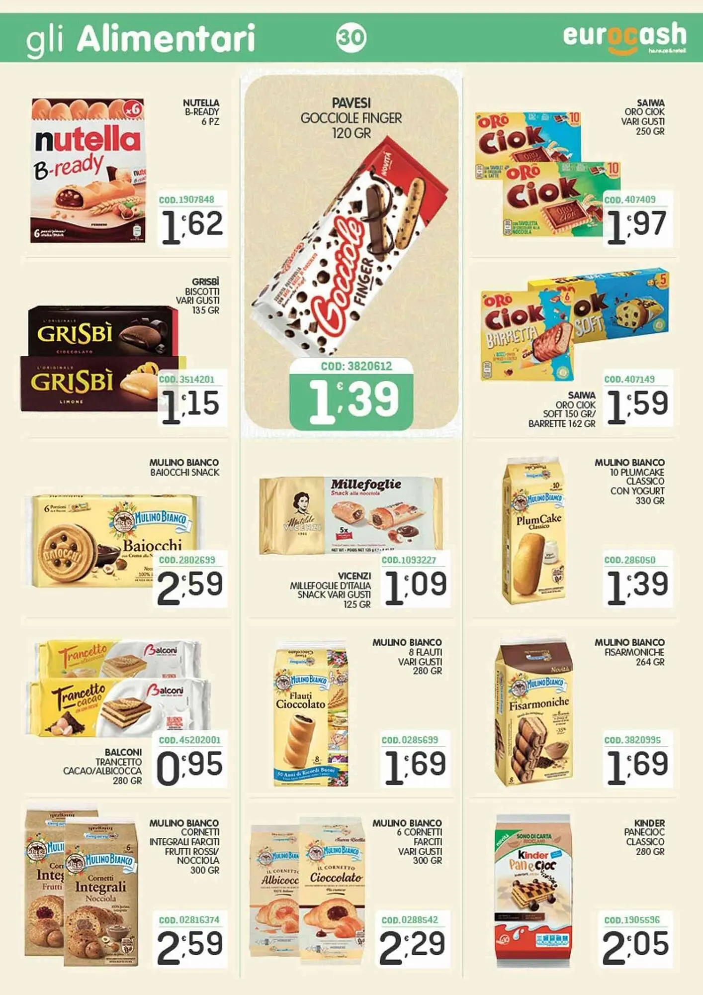 Volantino Eurocash da 16 marzo a 5 aprile di 2026 - Pagina del volantino 30