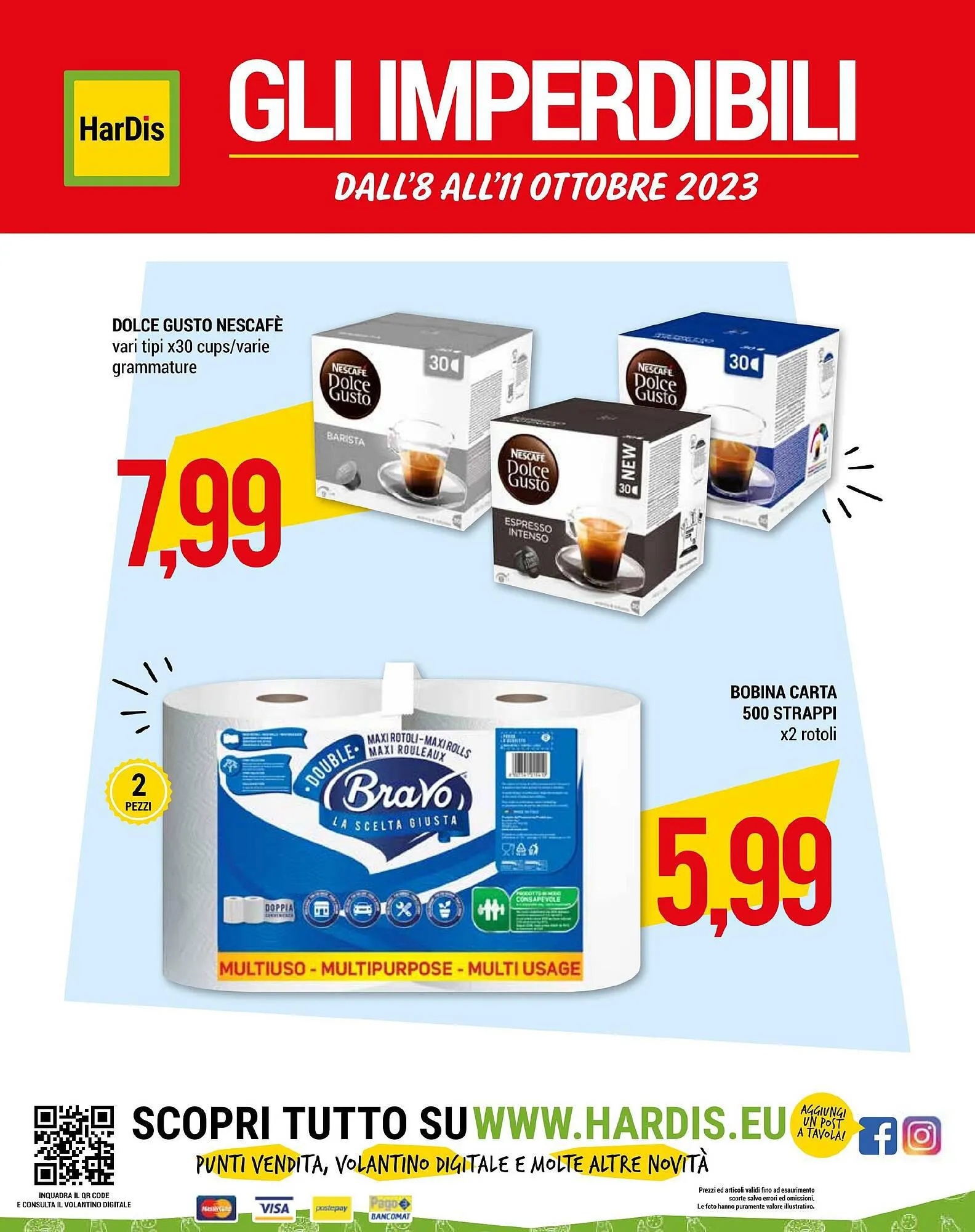 Volantino Hardis da 2 ottobre a 11 ottobre di 2023 - Pagina del volantino 16