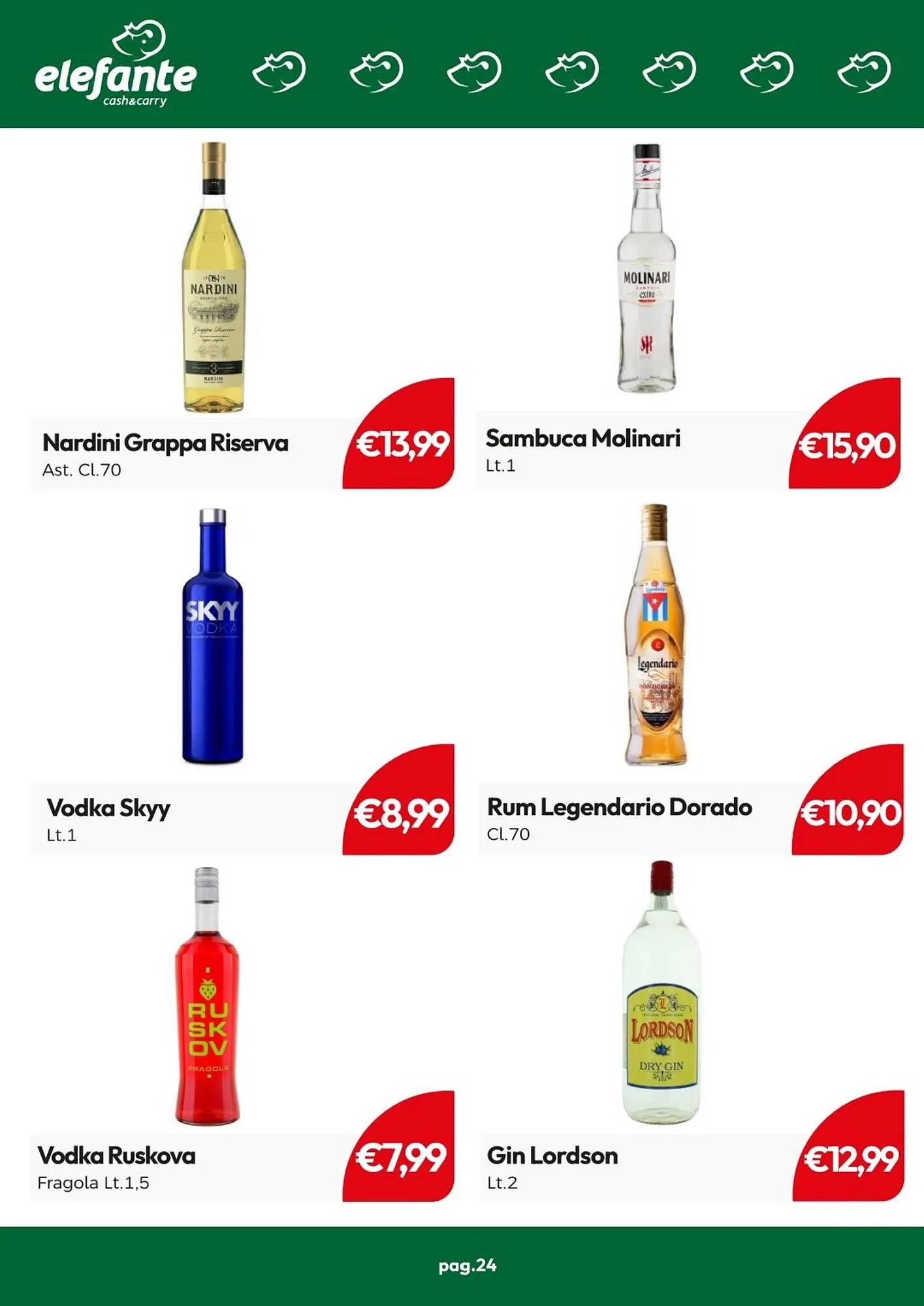 Volantino Elefante Cash & Carry da 14 maggio a 24 maggio di 2026 - Pagina del volantino 24