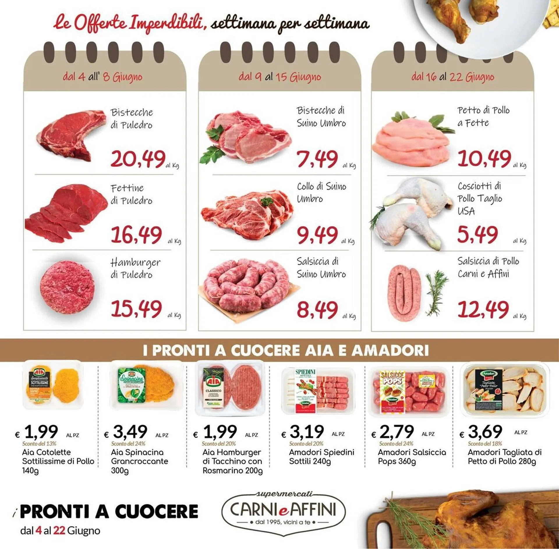 Volantino Carni e Affini Supermercati da 4 giugno a 22 giugno di 2025 - Pagina del volantino 2