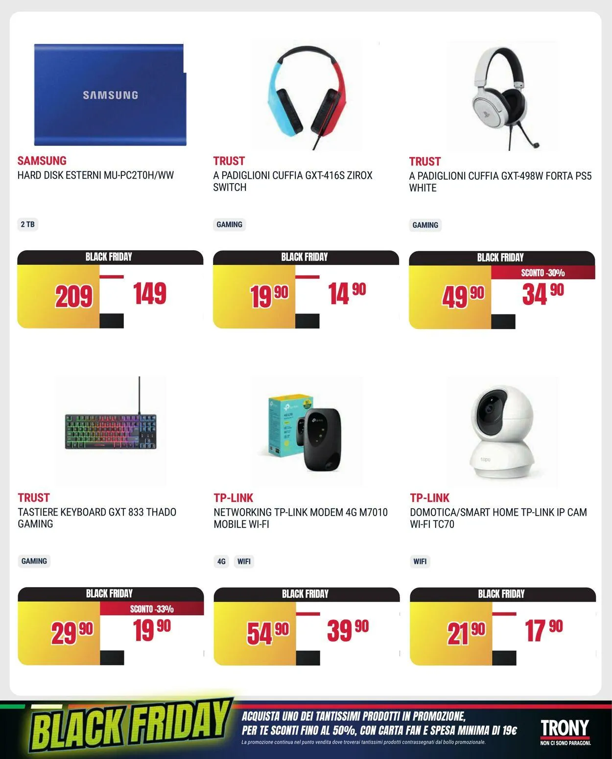 Trony Volantino attuale da 1 dicembre a 3 dicembre di 2025 - Pagina del volantino 22