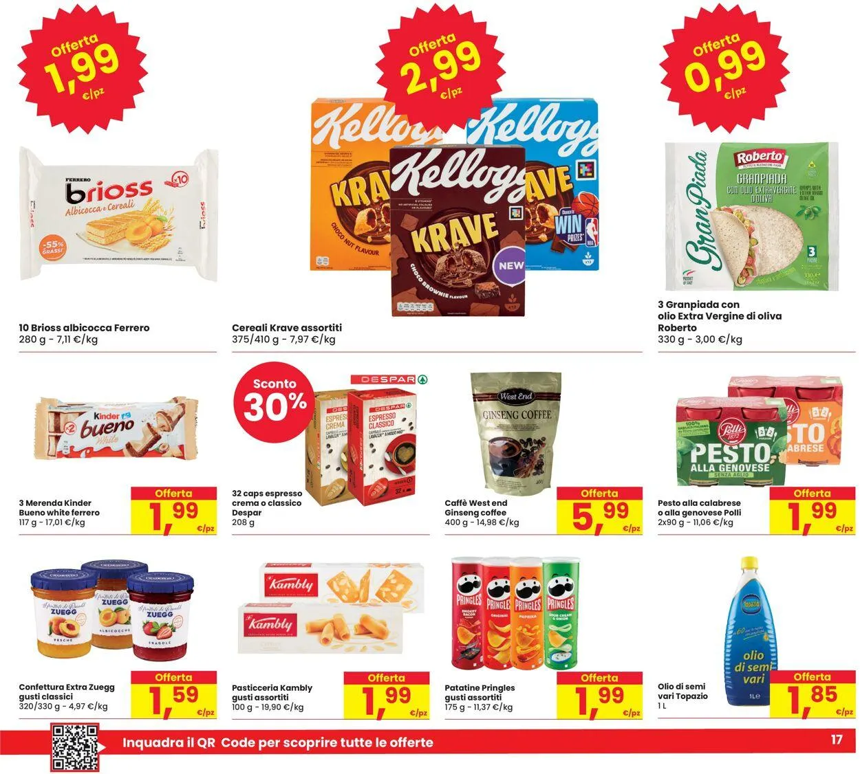 Eurospar Volantino attuale da 29 maggio a 11 giugno di 2025 - Pagina del volantino 17