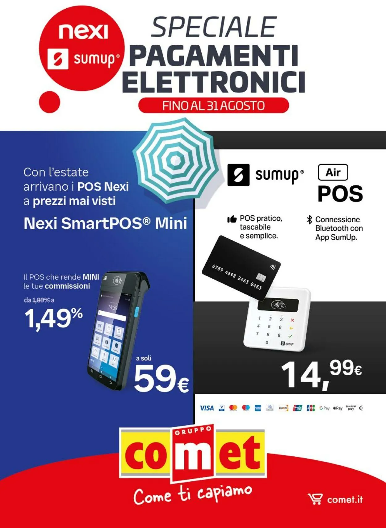 Comet Volantino attuale da 10 luglio a 31 agosto di 2025 - Pagina del volantino 1