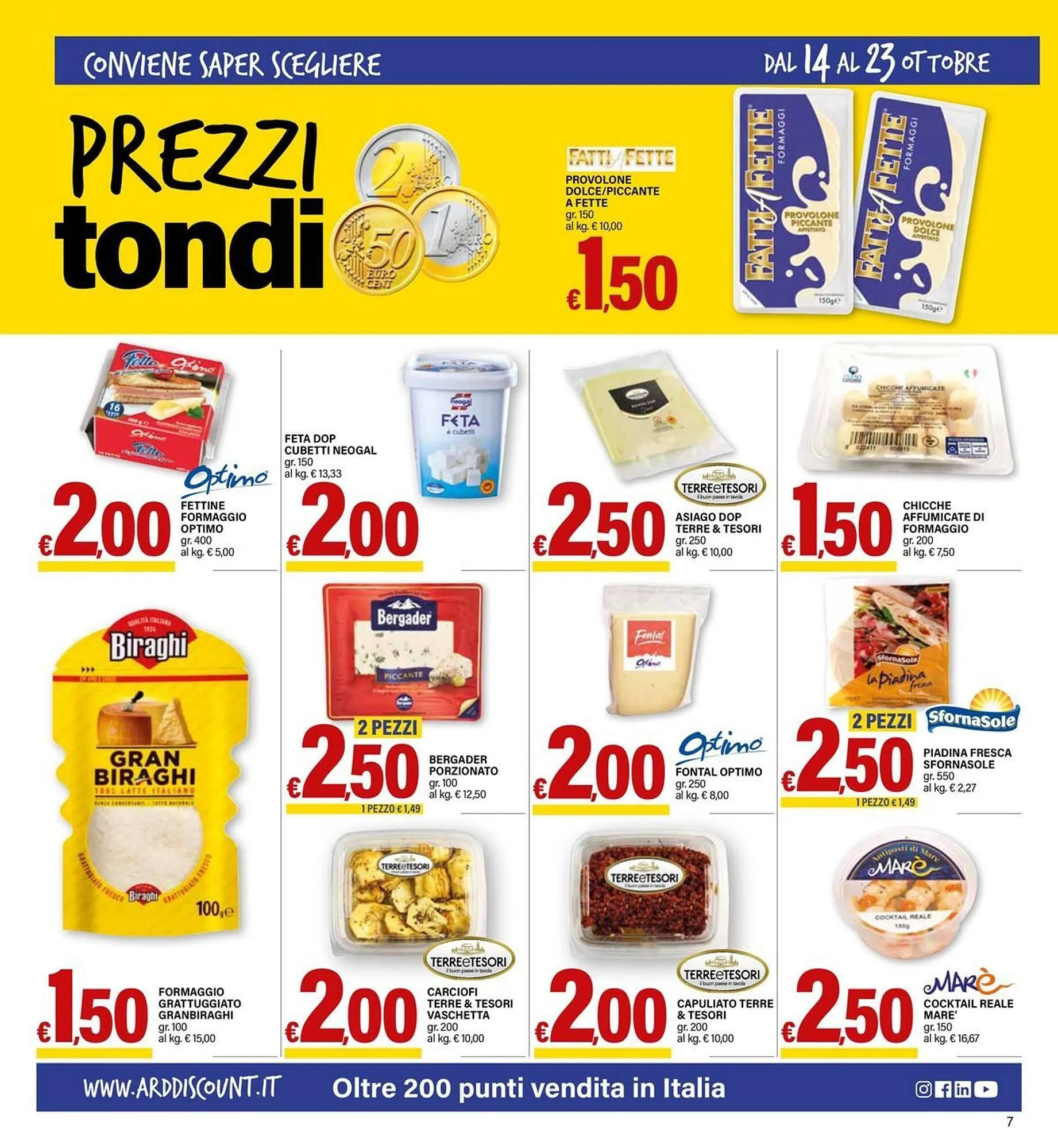 Volantino Ard Discount da 14 ottobre a 23 ottobre di 2024 - Pagina del volantino 7