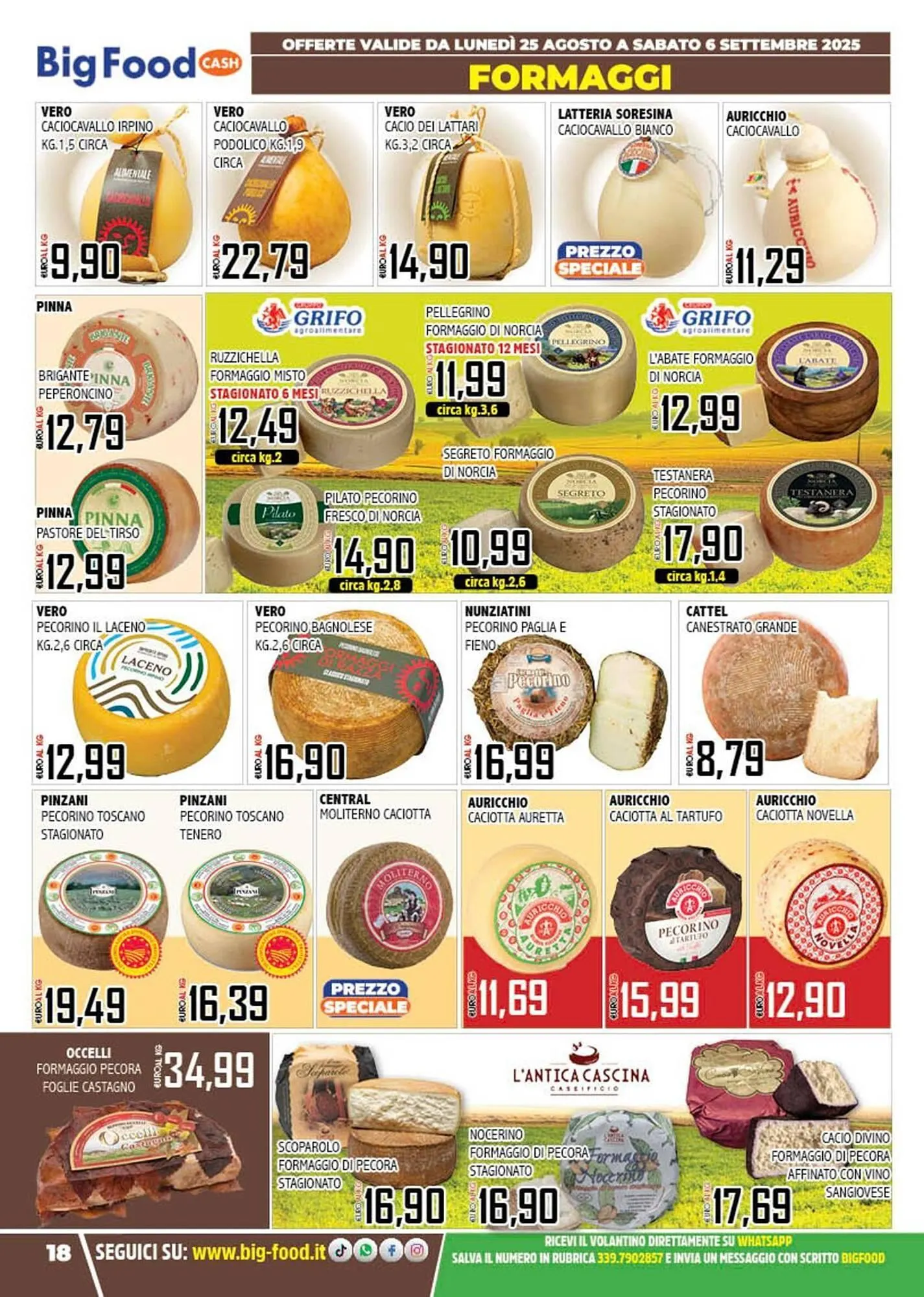 Volantino Big Food da 25 agosto a 6 settembre di 2025 - Pagina del volantino 18