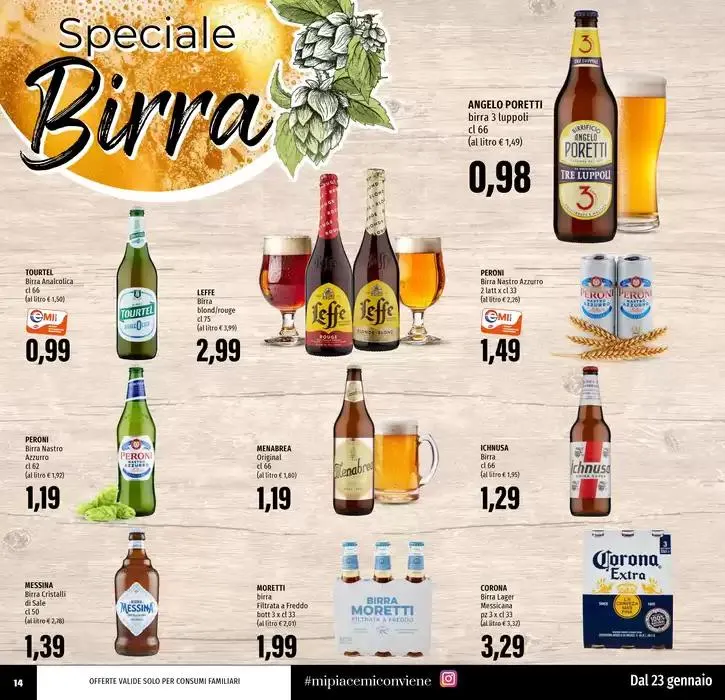 Speciale birra da 23 gennaio a 5 febbraio di 2025 - Pagina del volantino 14