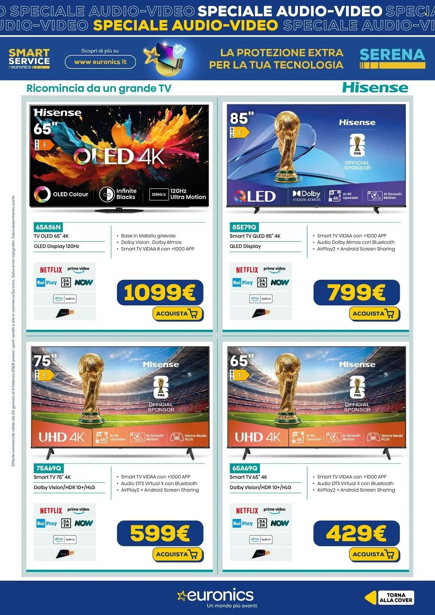 Volantino Euronics da 22 gennaio a 4 febbraio di 2026 - Pagina del volantino 8