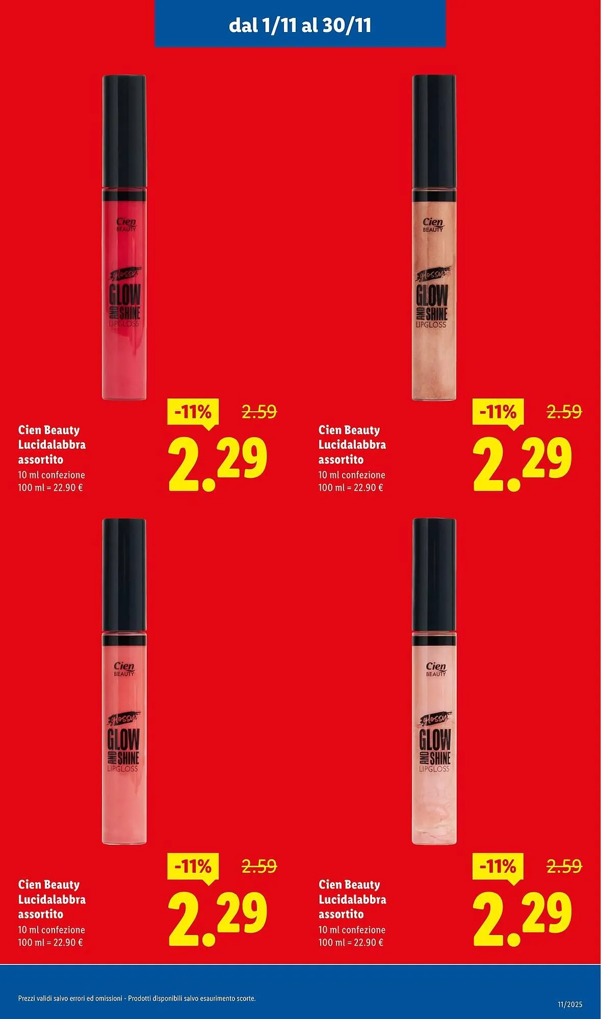 Volantino Lidl da 1 novembre a 30 novembre di 2025 - Pagina del volantino 17