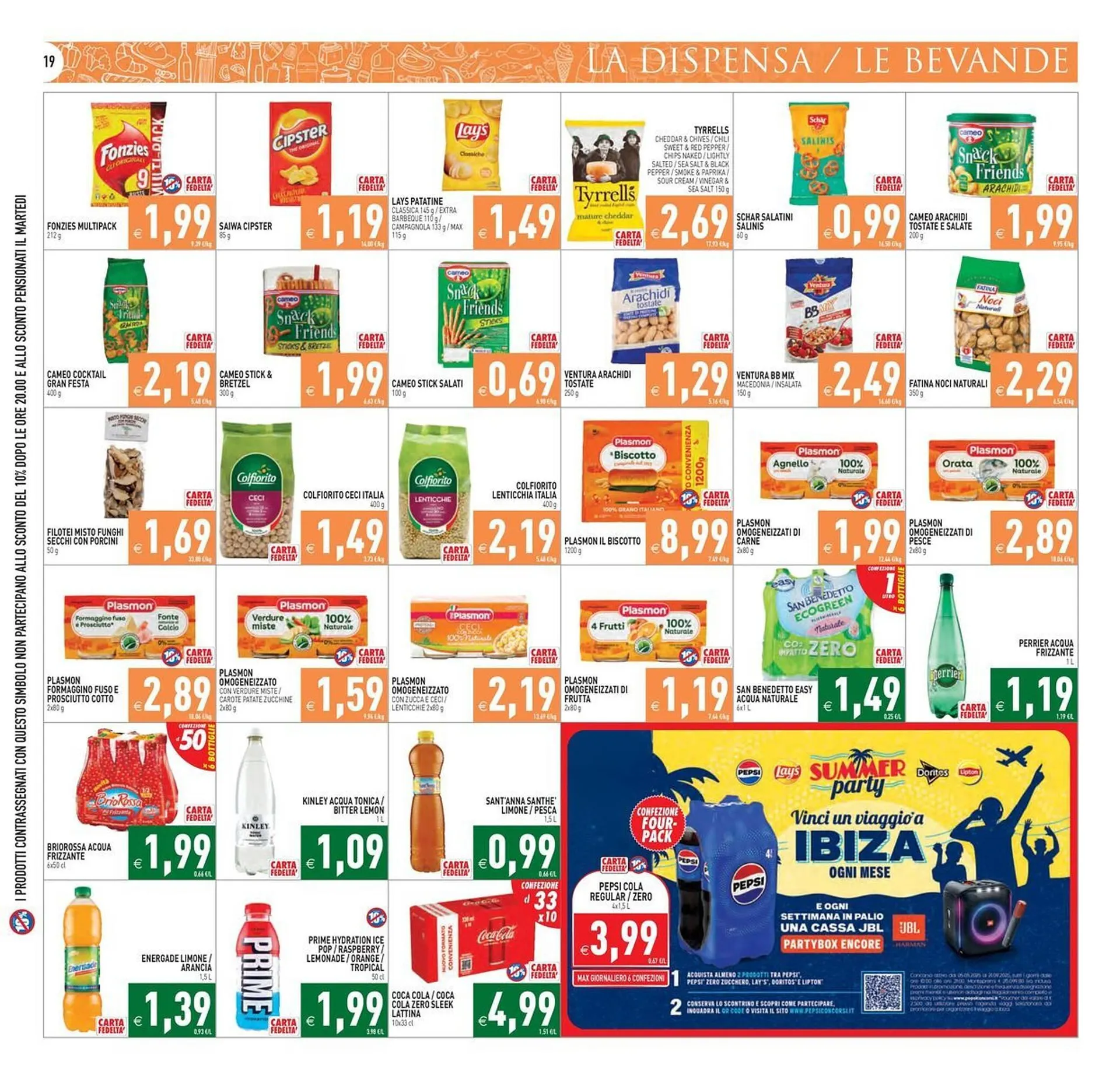 Volantino Supermercati Agorà da 25 giugno a 2 luglio di 2025 - Pagina del volantino 19