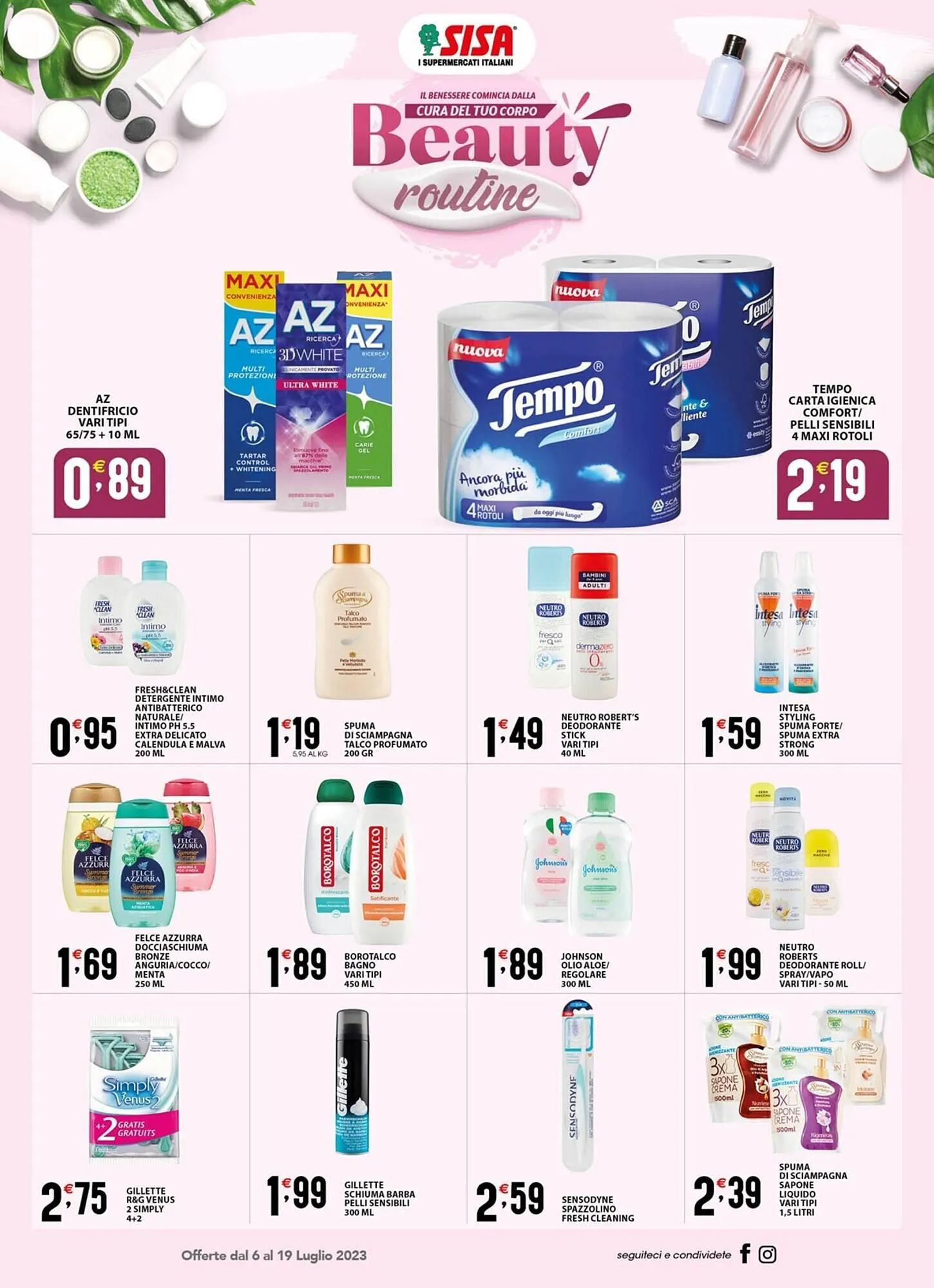 Volantino Sisa da 6 luglio a 19 luglio di 2023 - Pagina del volantino 20