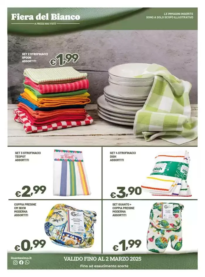 Fiera del bianco da 4 febbraio a 3 marzo di 2025 - Pagina del volantino 4