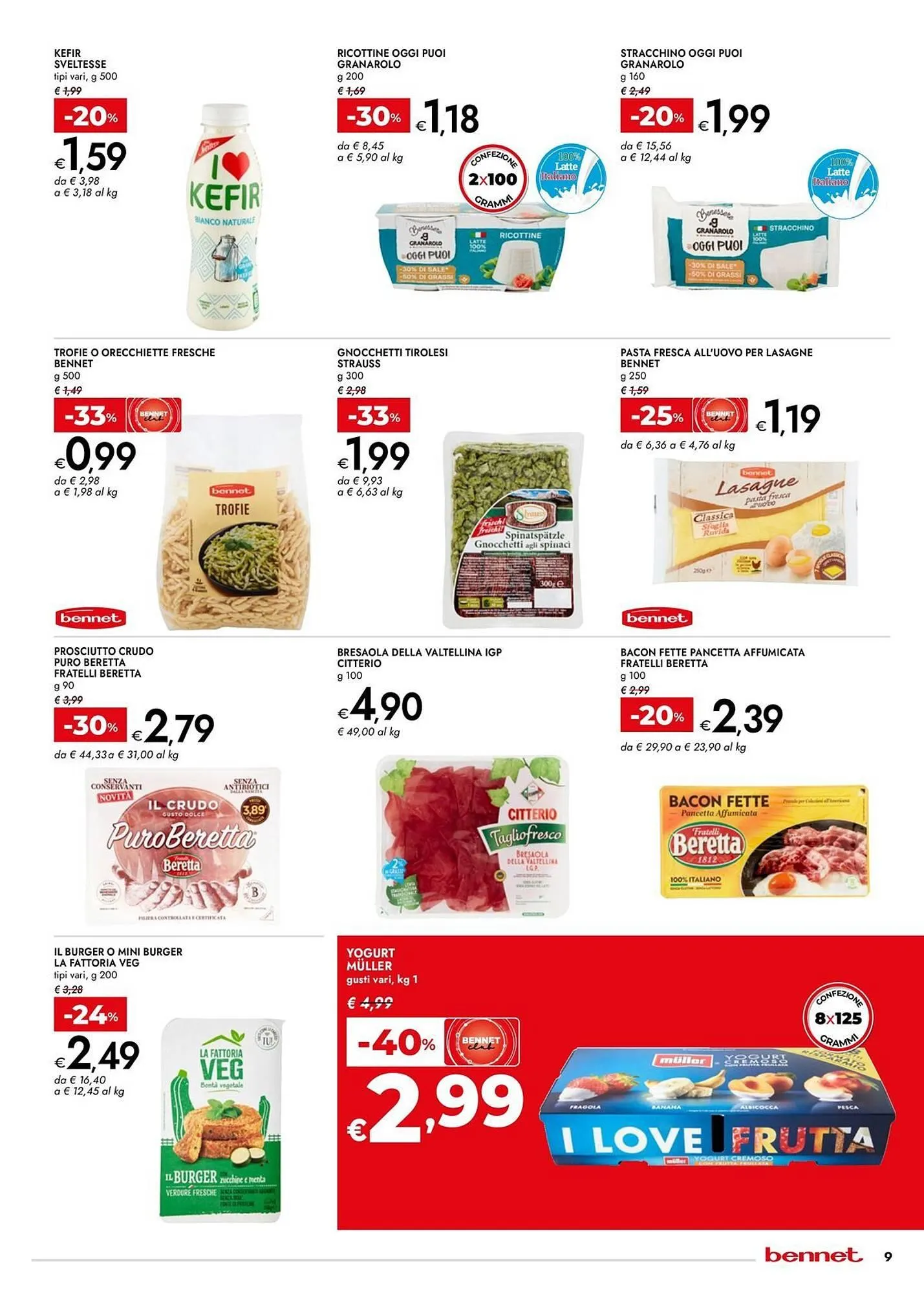 Volantino Bennet da 22 aprile a 7 maggio di 2025 - Pagina del volantino 9