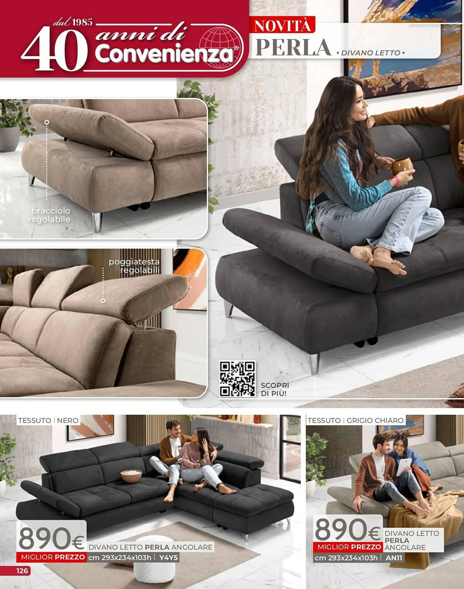 volantino Mondo Convenienza da 1 settembre a 31 dicembre di 2025 - Pagina del volantino 128