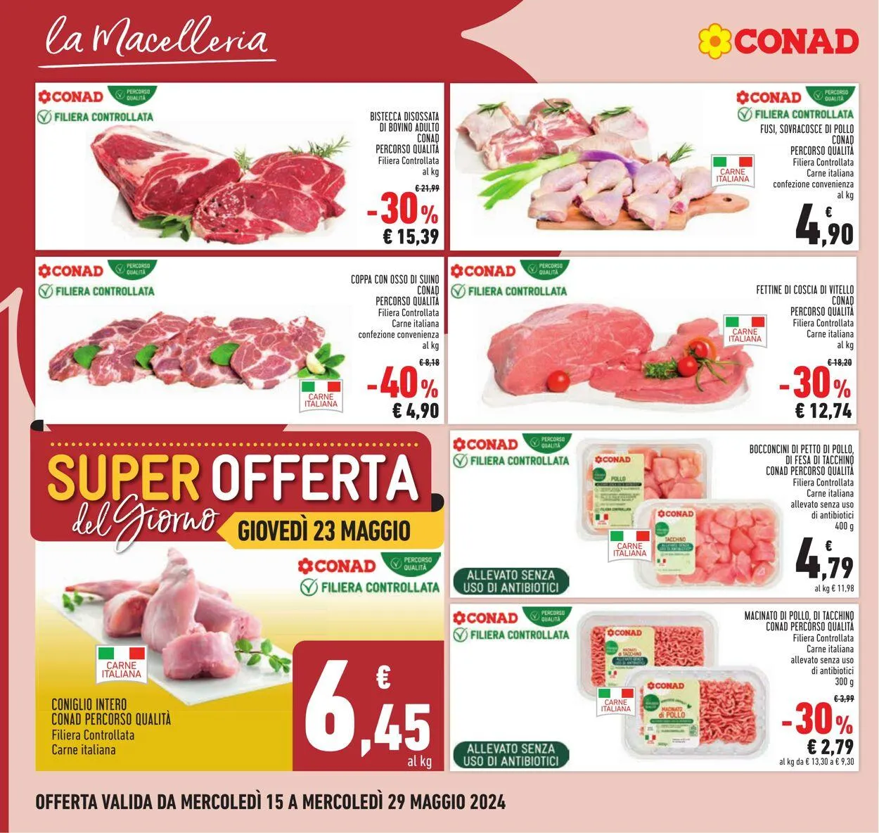 Conad - Roma Volantino attuale da 15 maggio a 29 maggio di 2024 - Pagina del volantino 6