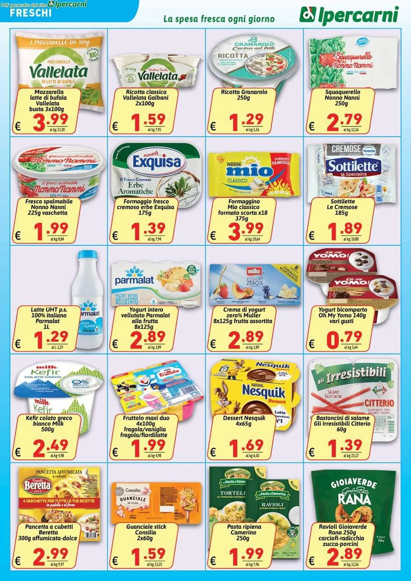 Volantino Ipercarni da 8 ottobre a 16 ottobre di 2025 - Pagina del volantino 10