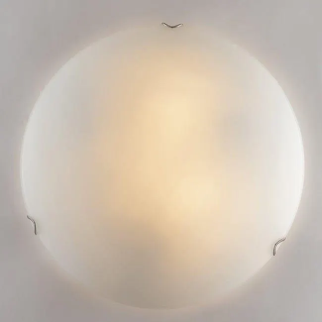 Plafoniera neoclassico Oblo 3 x E27 bianco Ø 40 cm Vedi i dettagli del prodotto